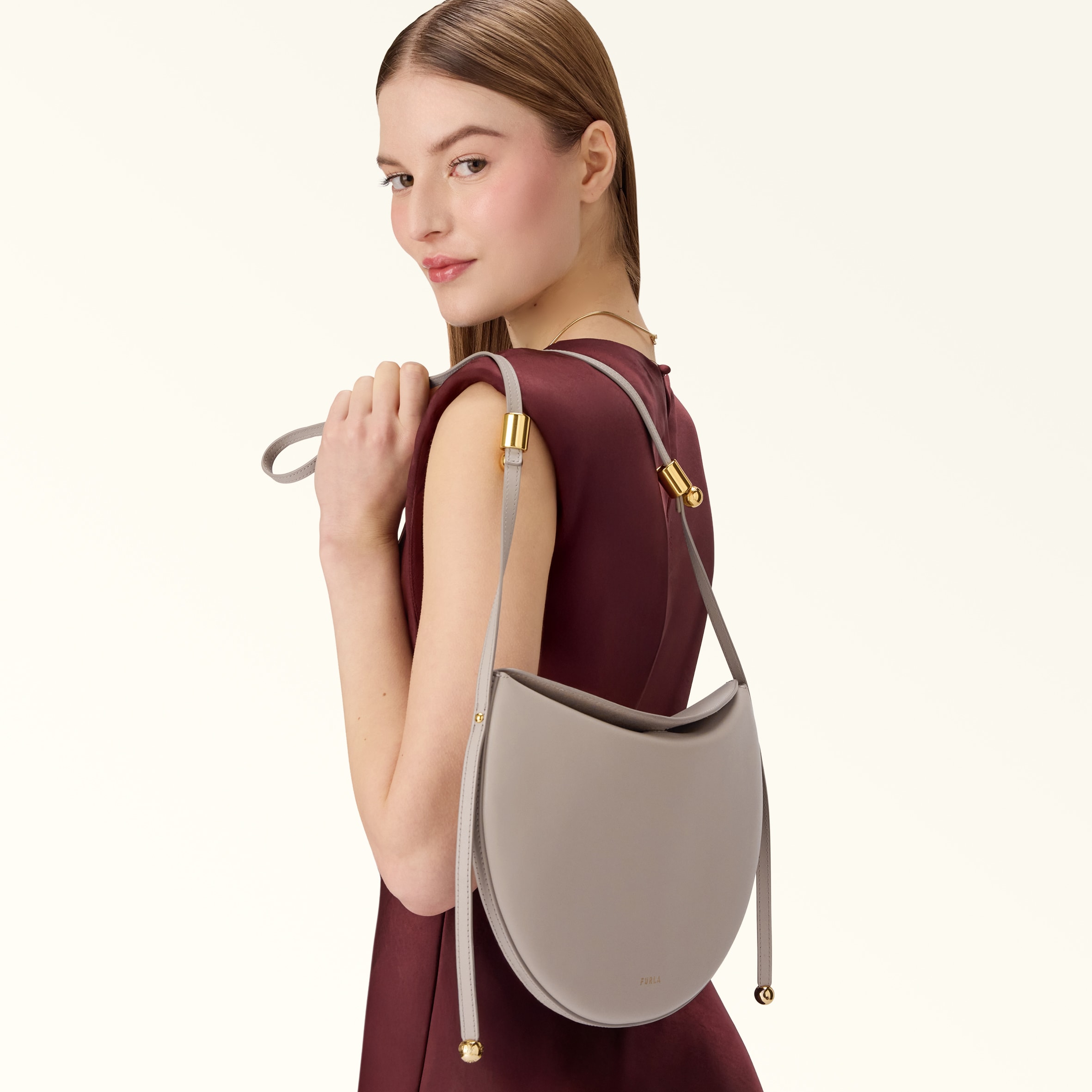 FURLA MOONSTONE 单肩包 S