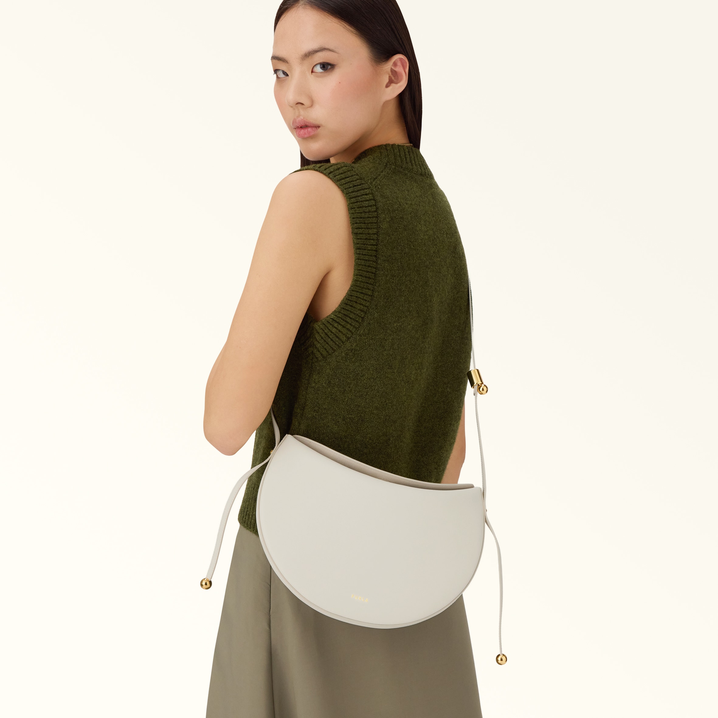 FURLA MOONSTONE 单肩包 S