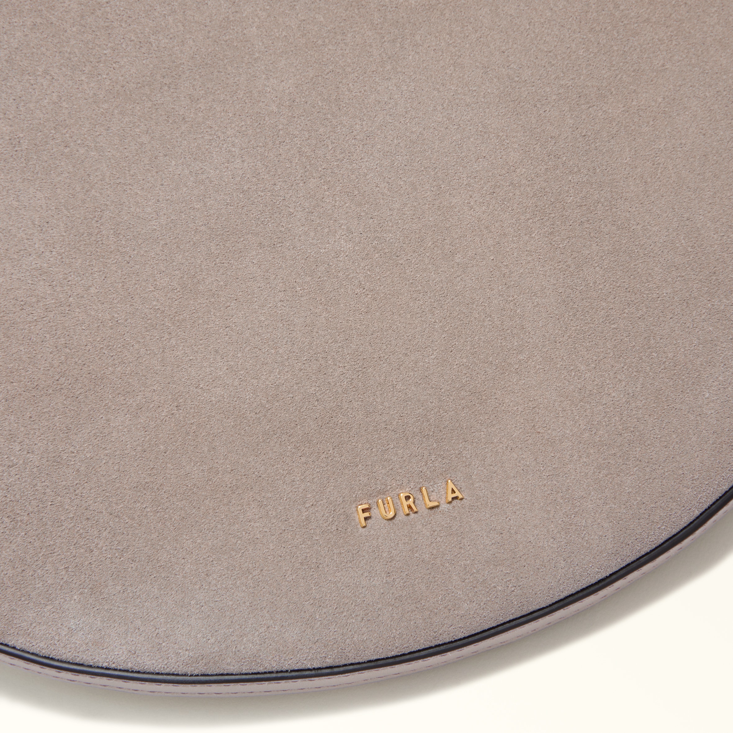 Borsa A Spalla M Toni Linen Furla Moonstone