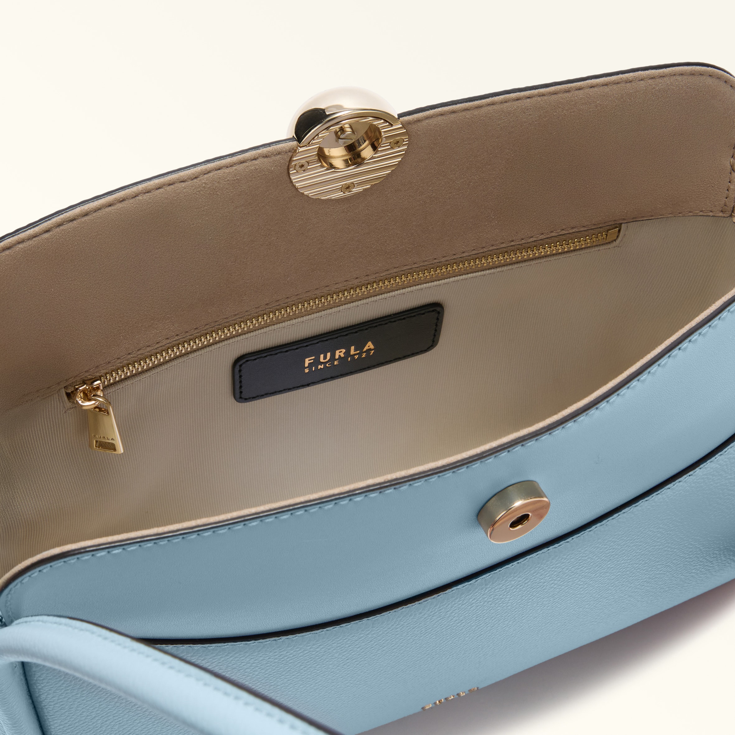 Boston Bag M CARTA DA ZUCCHERO Furla Nicole | Furla US