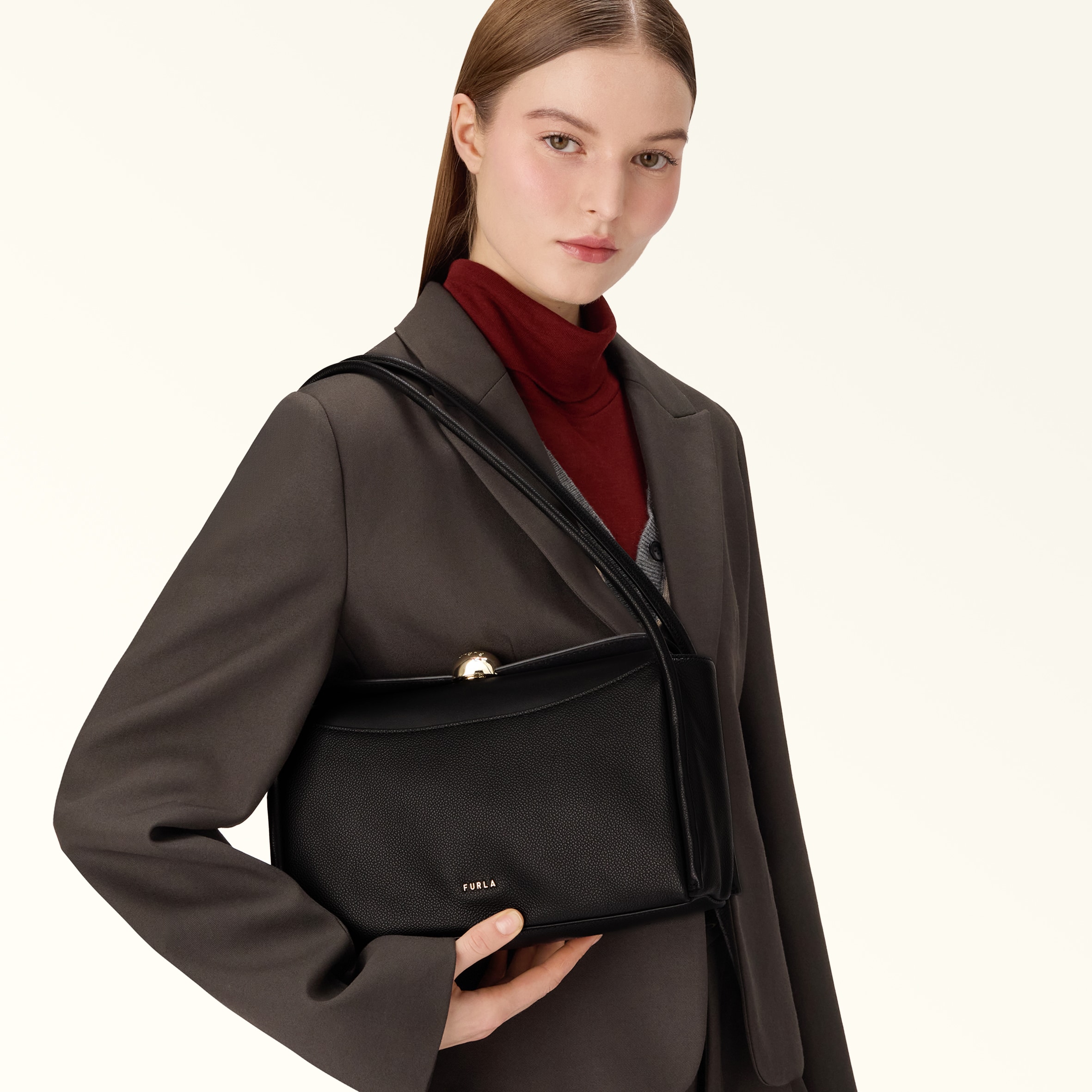 Furla バッグ Boston Bag M NERO Furla Nicole | Furla US