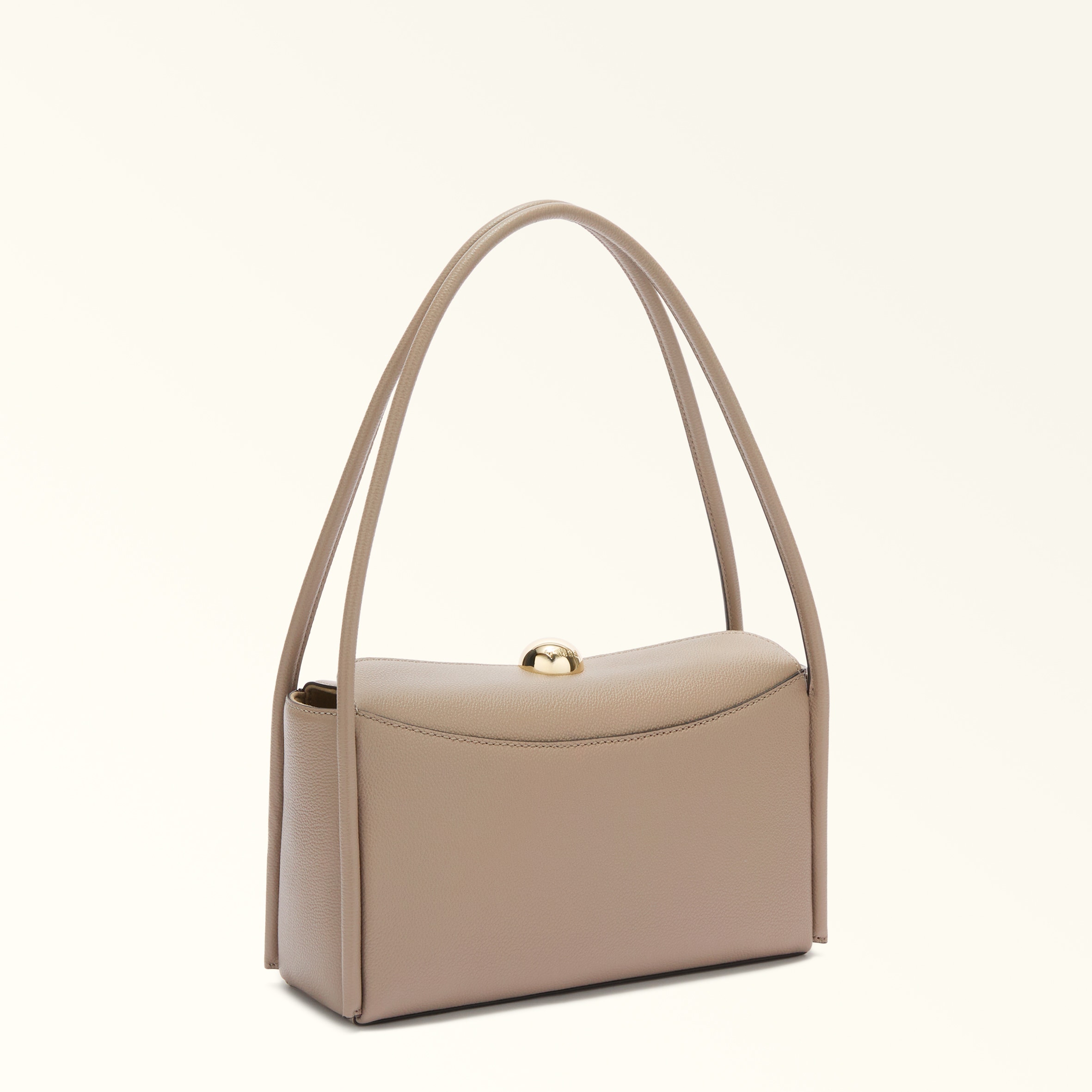 Boston Bag M STUCCO GRAY+MAUVE Furla Nicole | Furla US