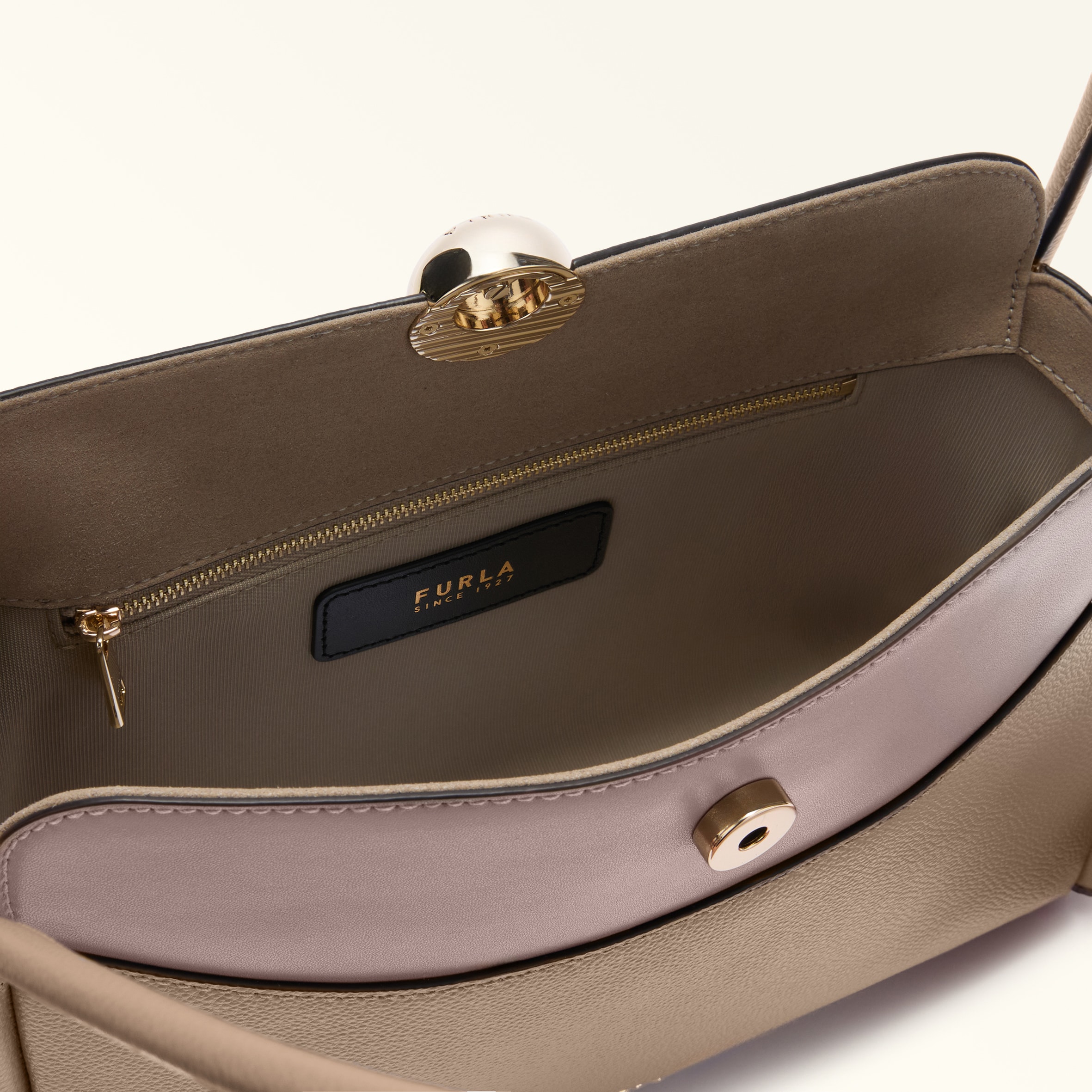 ボストンバッグ M STUCCO GRAY+MAUVE Furla Nicole | Furla JP