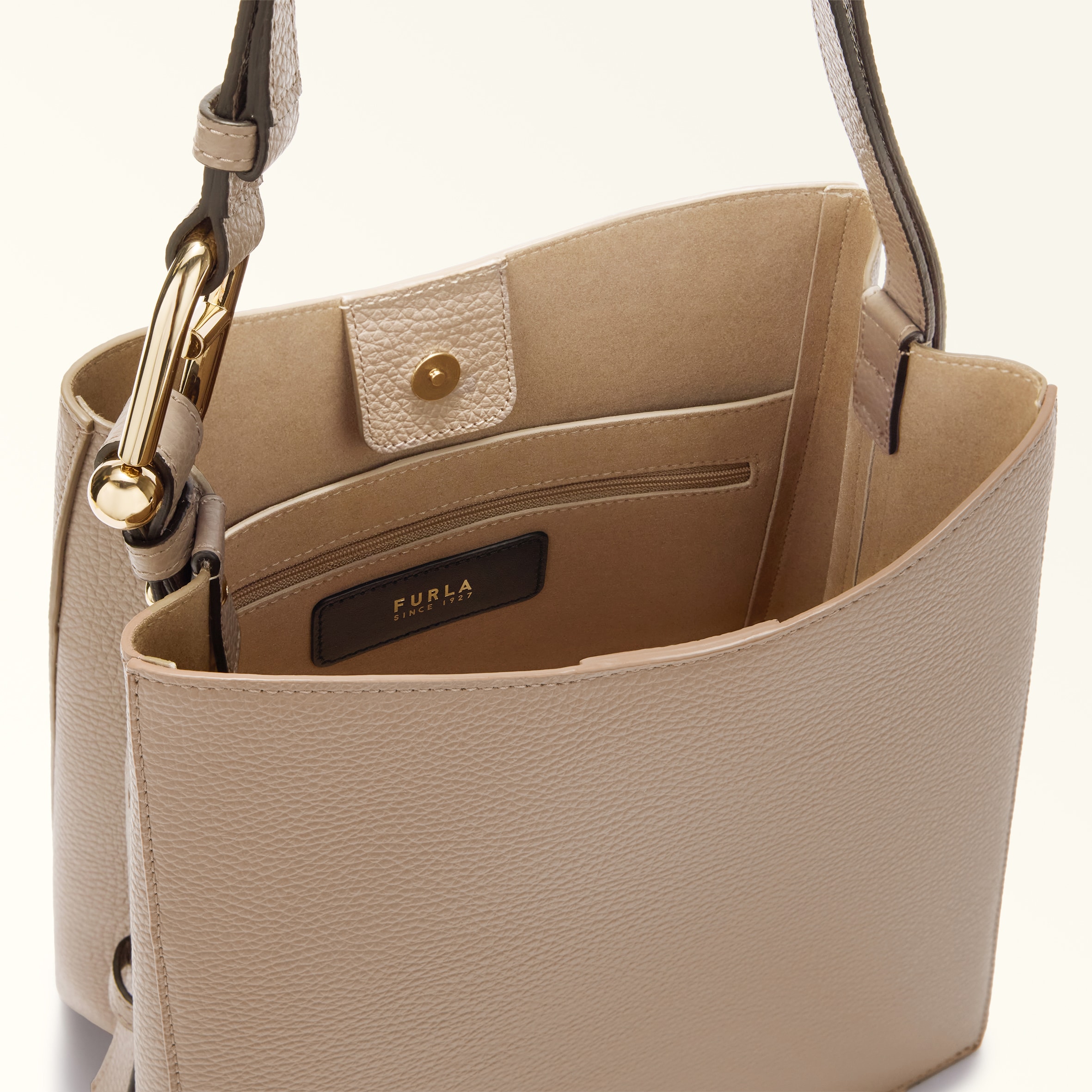 バケットバッグ S STUCCO GRAY Furla Nuvola | Furla JP