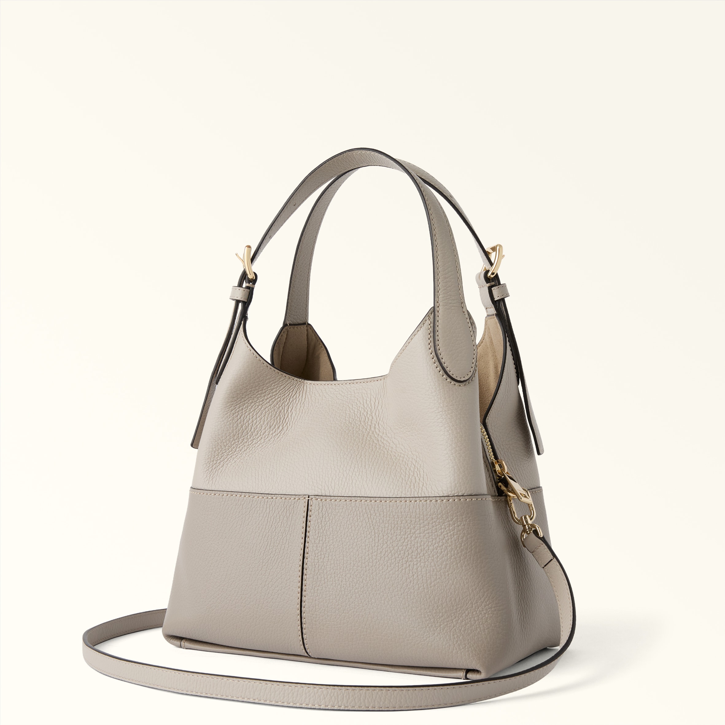 Shoulder Bag M Toni Cachemire Gray Furla Primrose