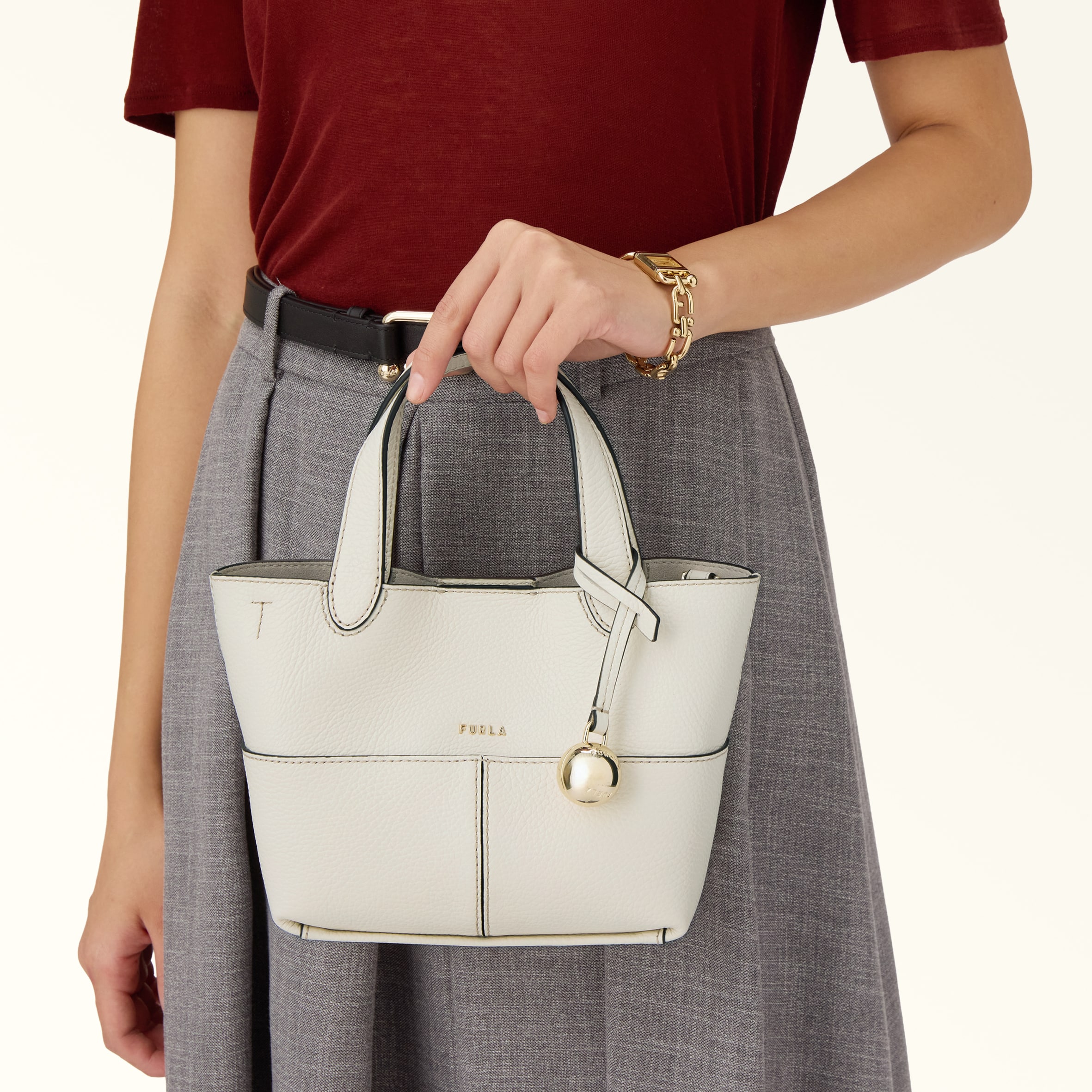 トートバッグ MINI PANNA Furla Primrose | Furla JP
