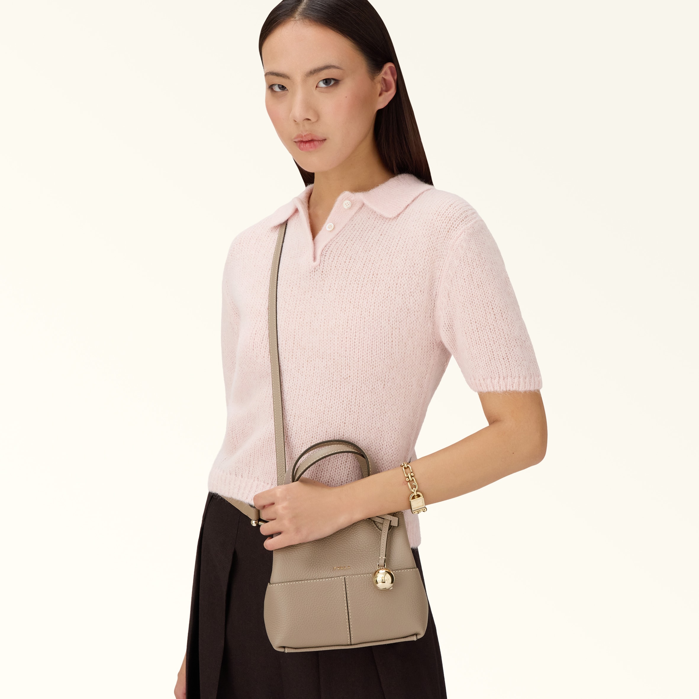 トートバッグ MINI STUCCO GRAY Furla Primrose | Furla JP