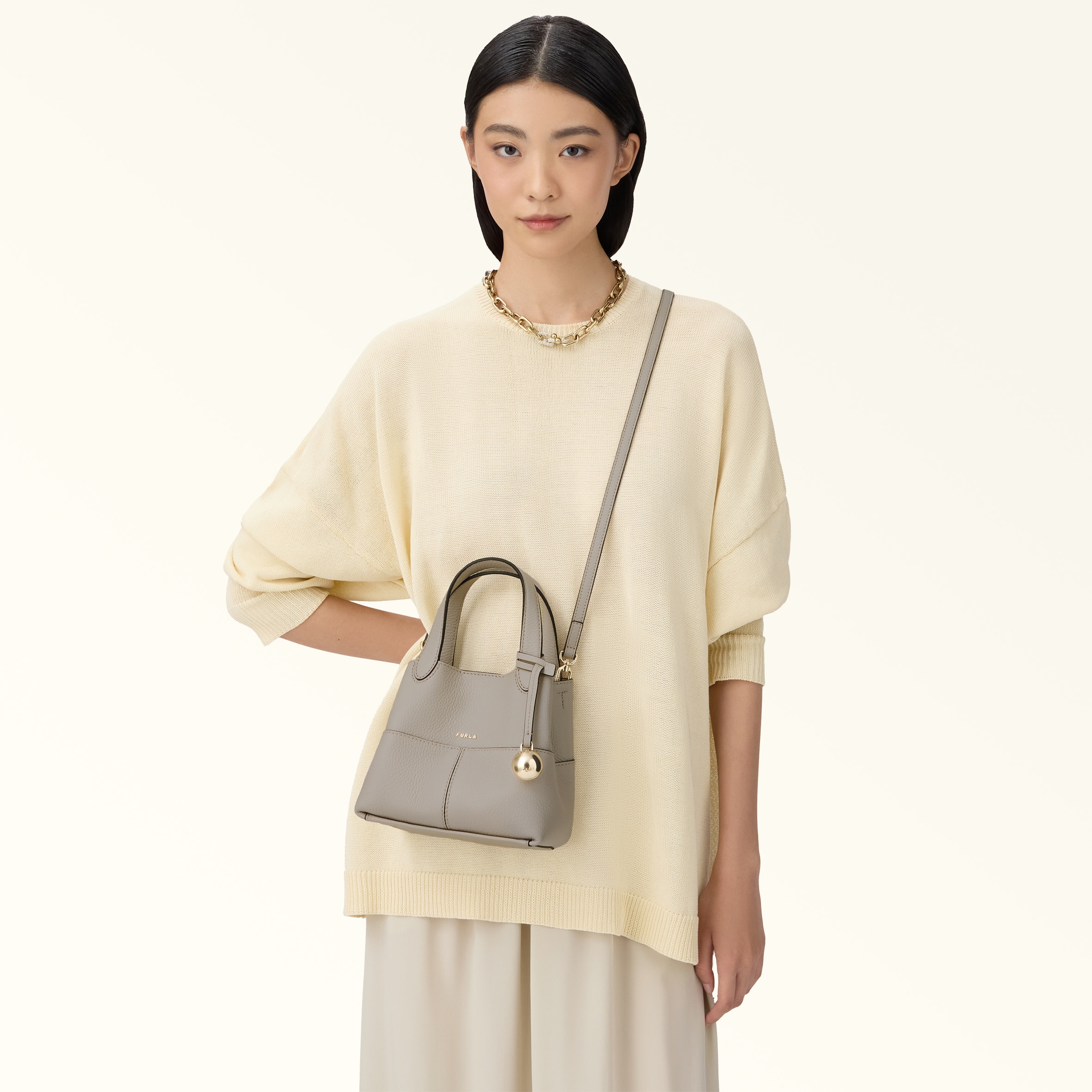 トートバッグ MINI VANIGLIA Furla Primrose | Furla JP