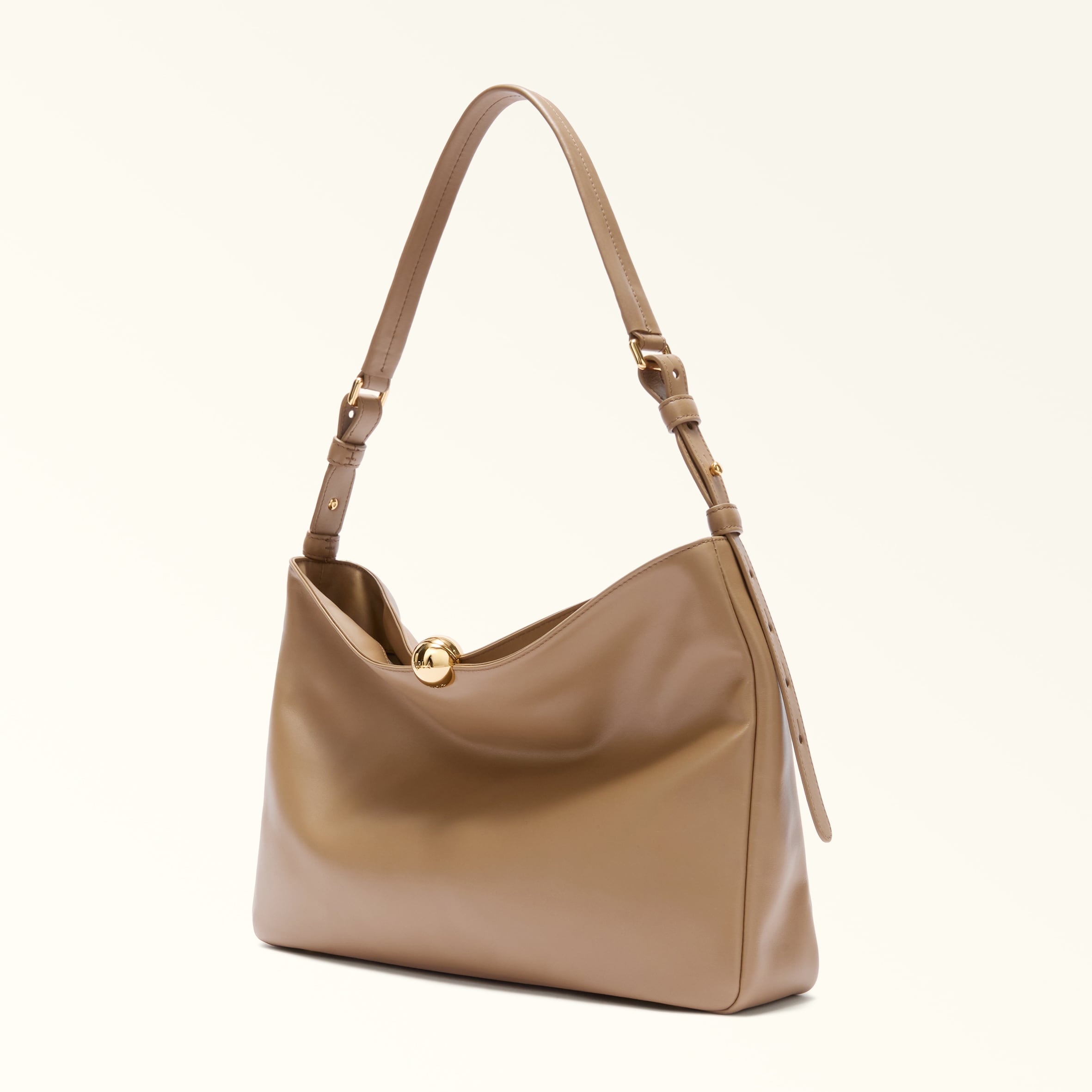 Shoulder Bag L TOFFEE Furla Sfera Soft | Furla US