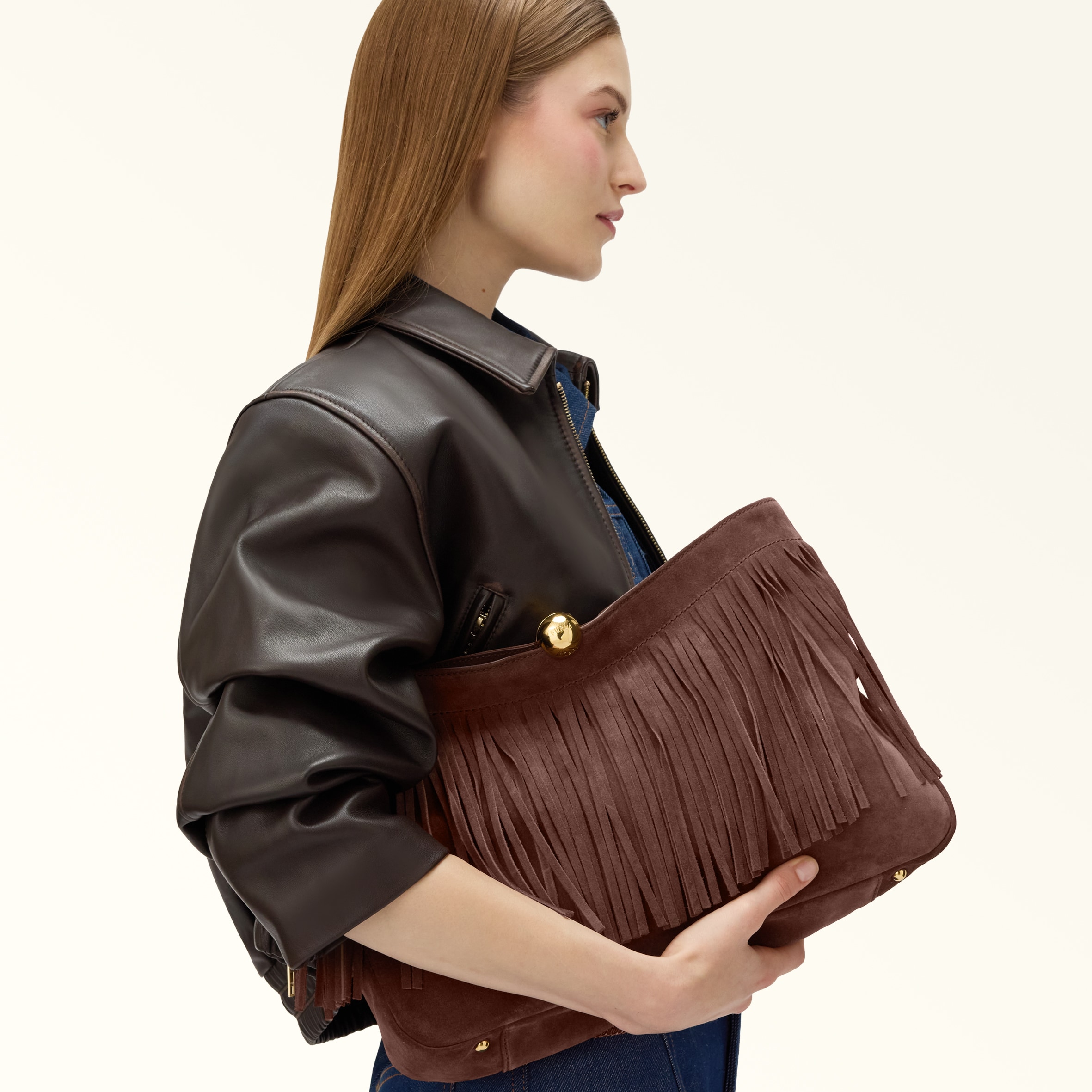 Borsa A Spalla L Toni Cioccolato Furla Sfera Soft