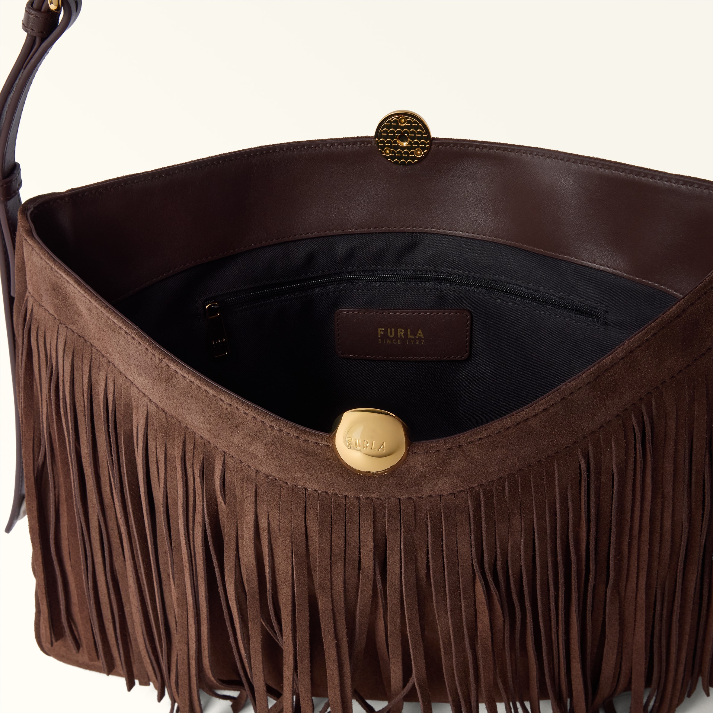 Borsa A Spalla L Toni Cioccolato Furla Sfera Soft