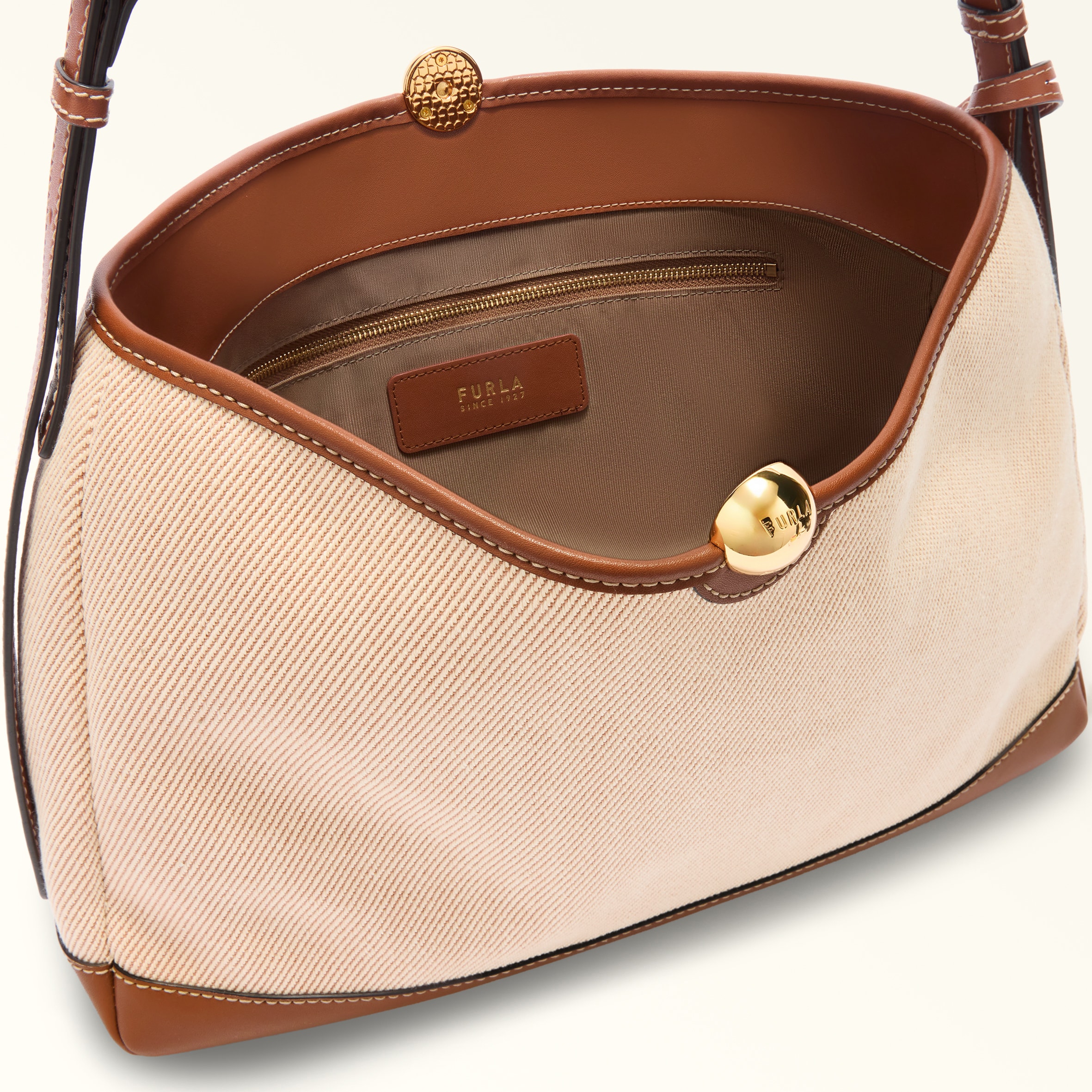 Shoulder Bag L TONI COGNAC Furla Sfera Soft | Furla US
