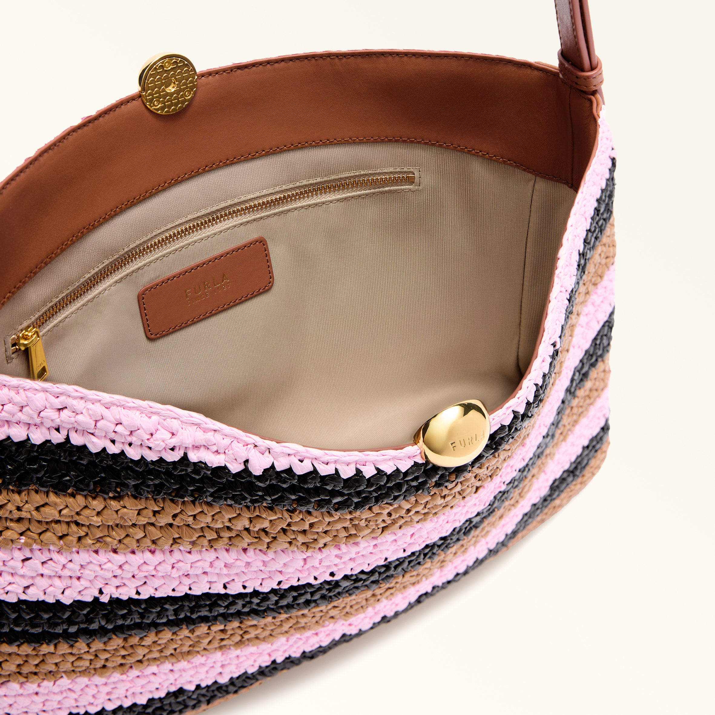 Shoulder Bag L TONI COGNAC Furla Sfera Soft | Furla US