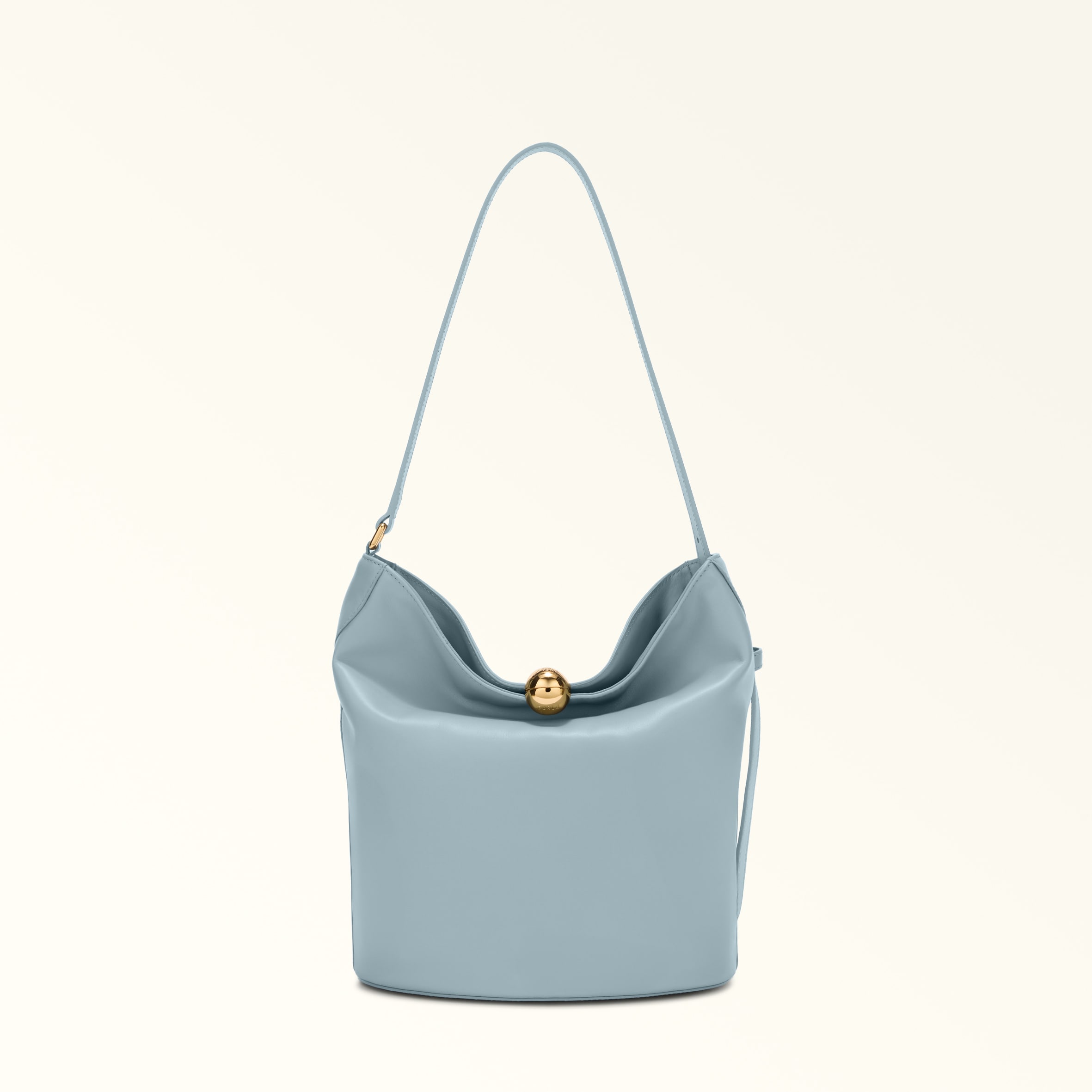 Furla Sfera Soft Borsa A Secchiello S Cirro Pelle Di Vitello Verona Donna In Blue