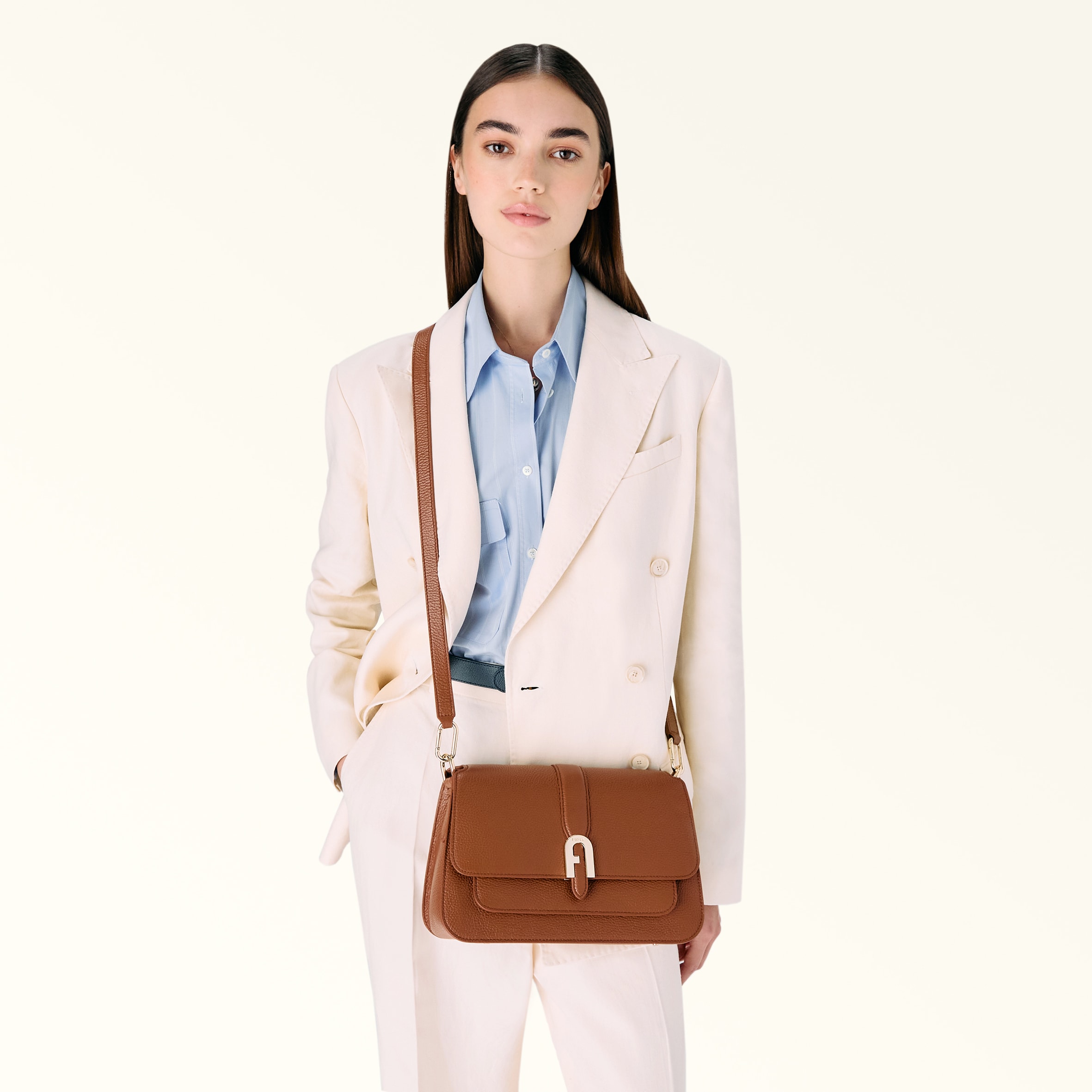 FURLA ショルダーバッグ SOFIA GRAINY S TOP HANDLE 【公式通販】