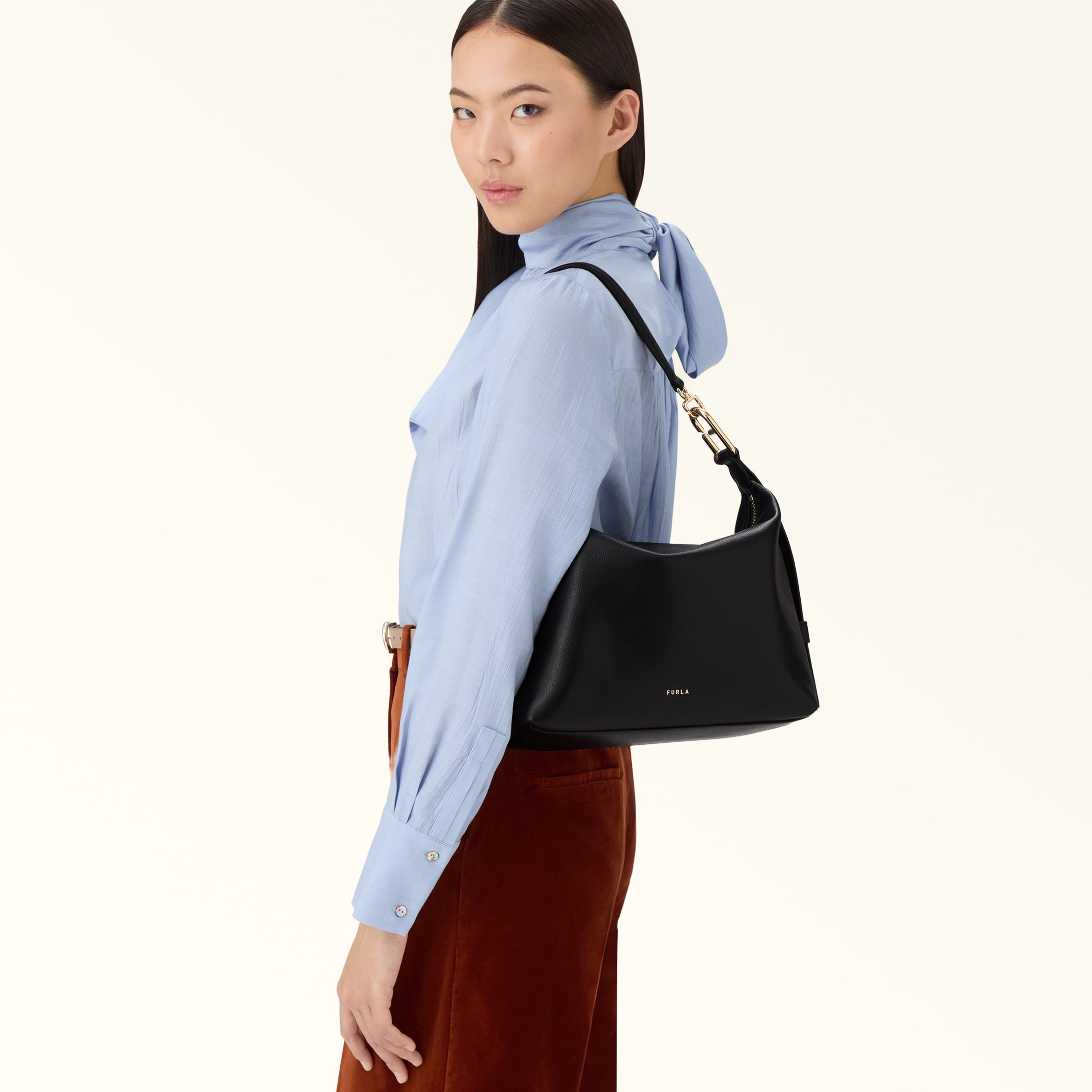 Shoulder Bag M NERO Furla Tonie | Furla US