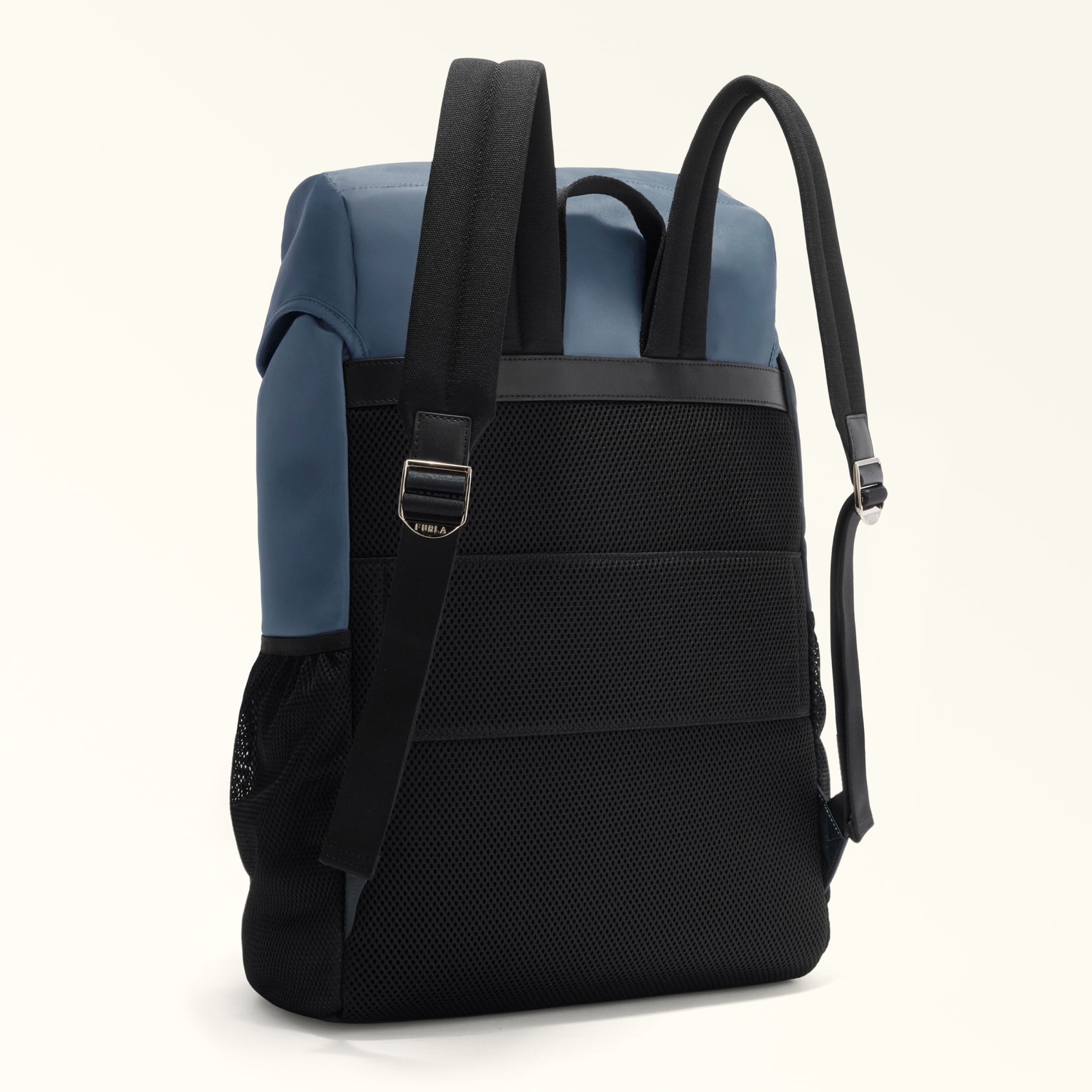 Backpack L Grigio Blu Furla Man Cosmo