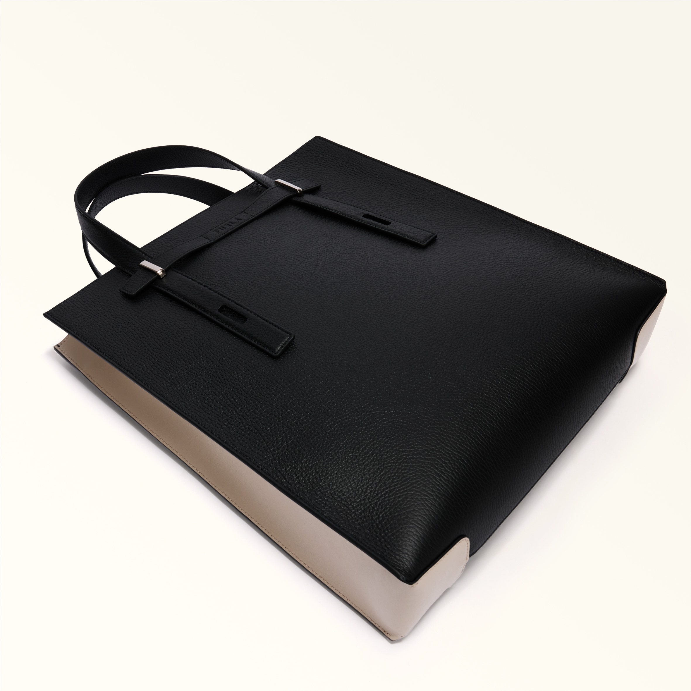 トートバッグ L NERO+LINEN Furla Man Giove | Furla JP