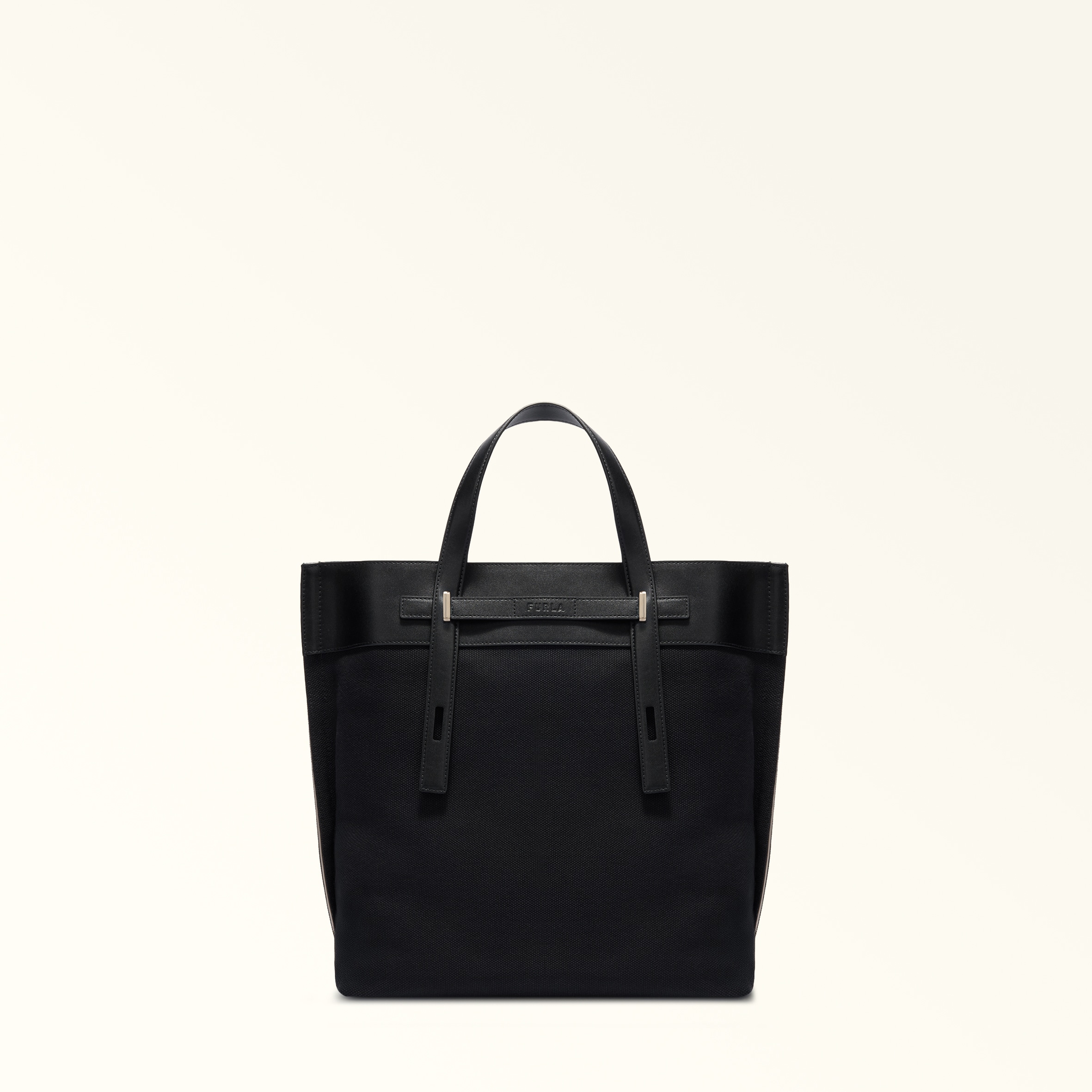 トートバッグ L NERO+LINEN Furla Man Giove | Furla JP