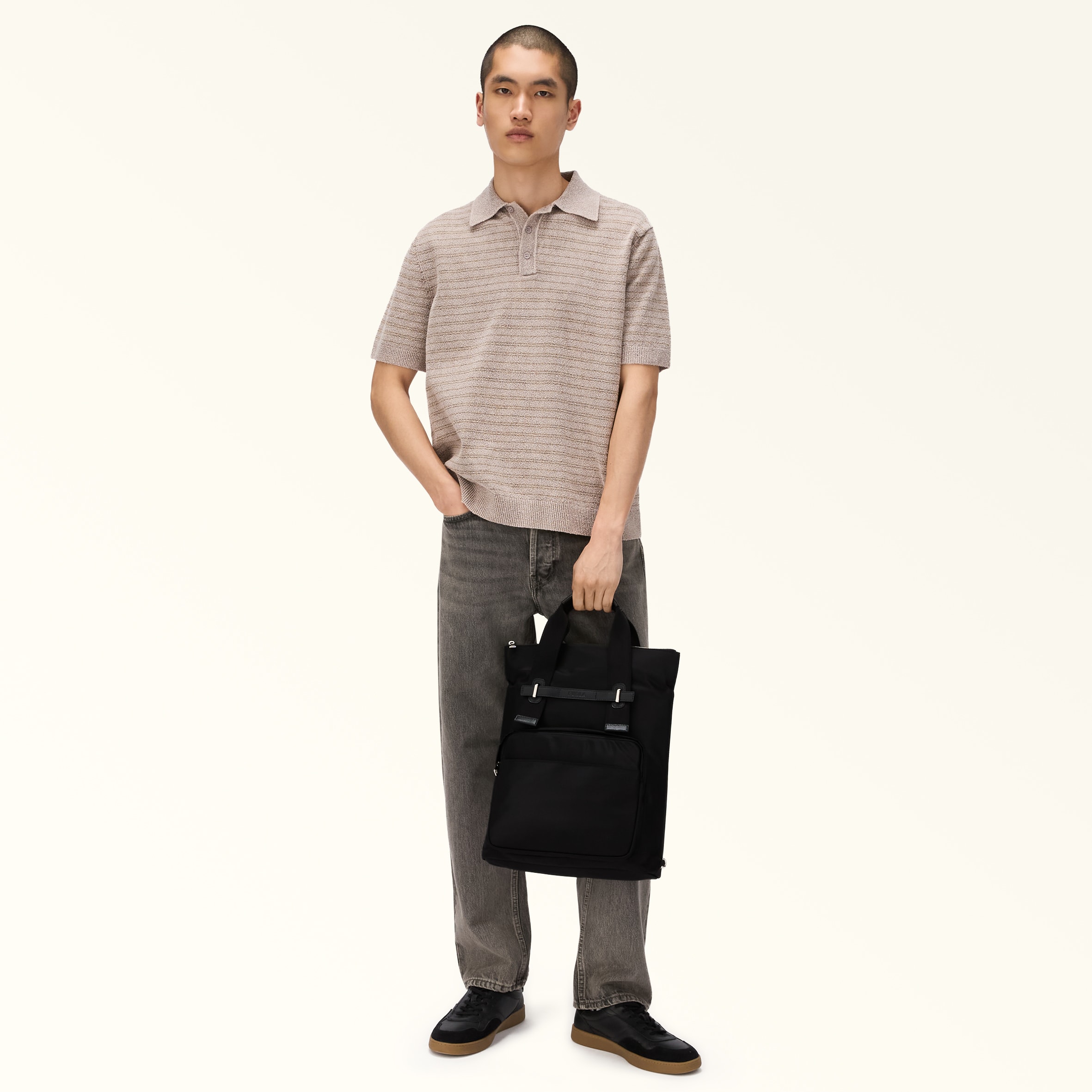 トートバッグ L NERO Furla Man Giove | Furla JP