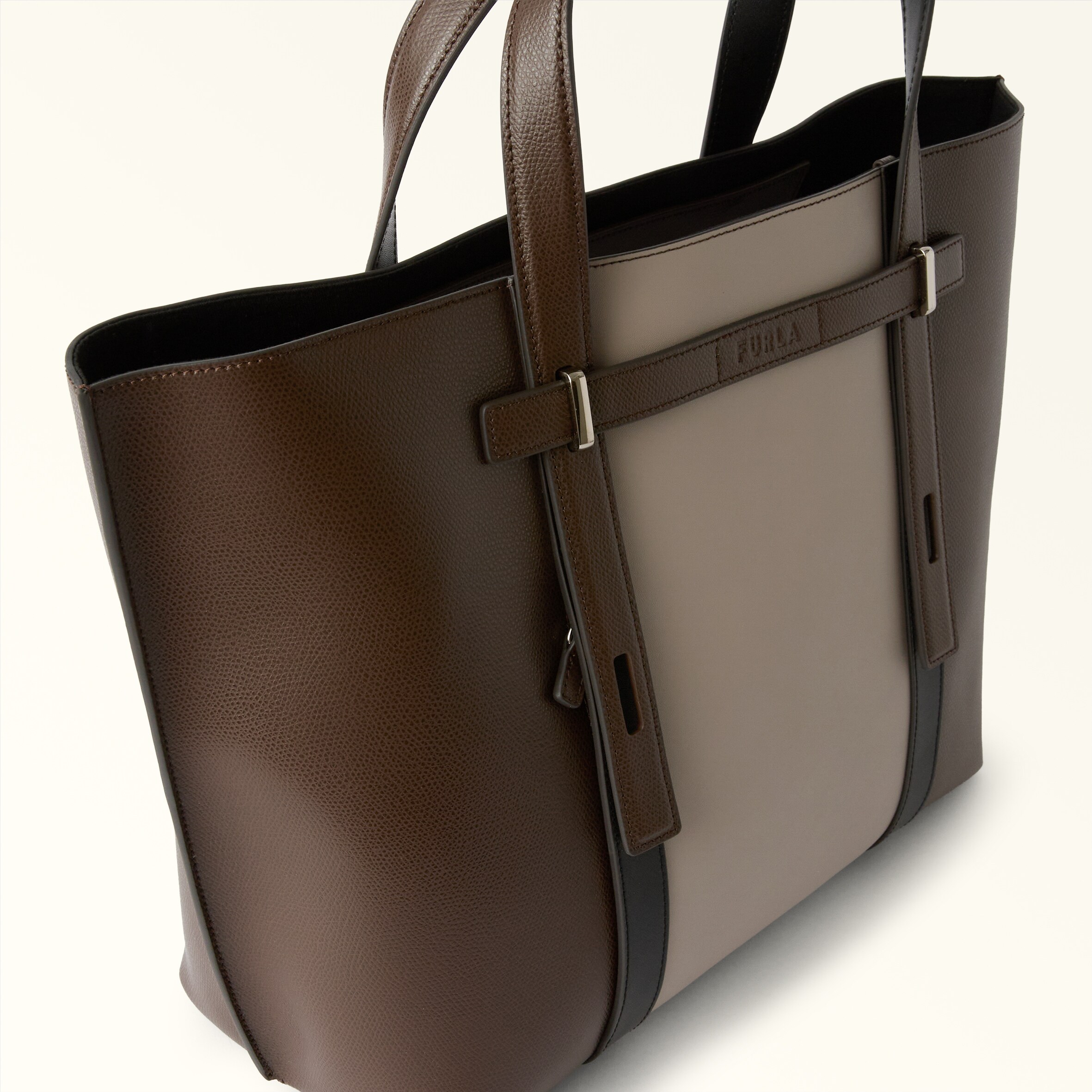 Tote L Toni Espresso Furla Man Giove