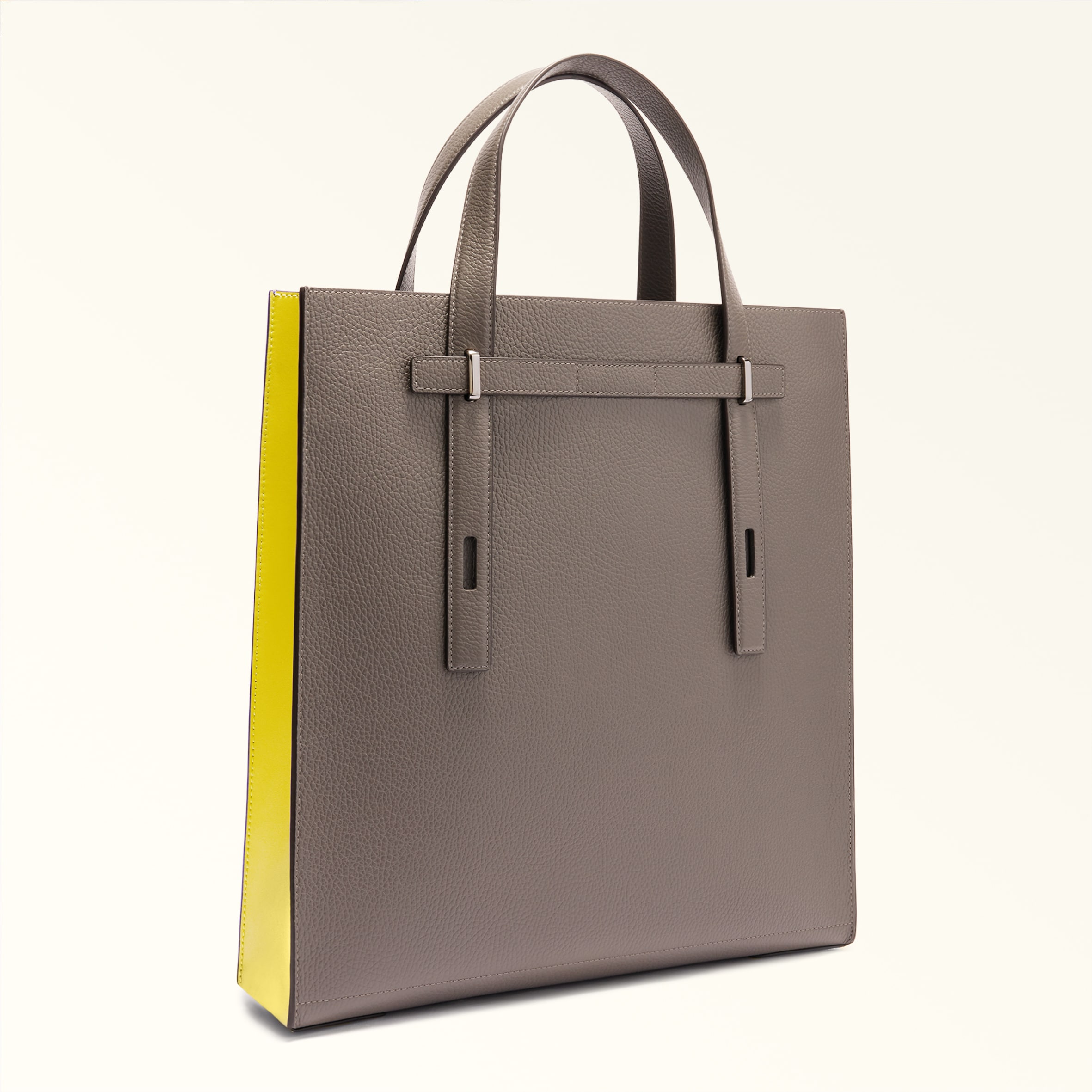 トートバッグ L NERO+LINEN Furla Man Giove | Furla JP