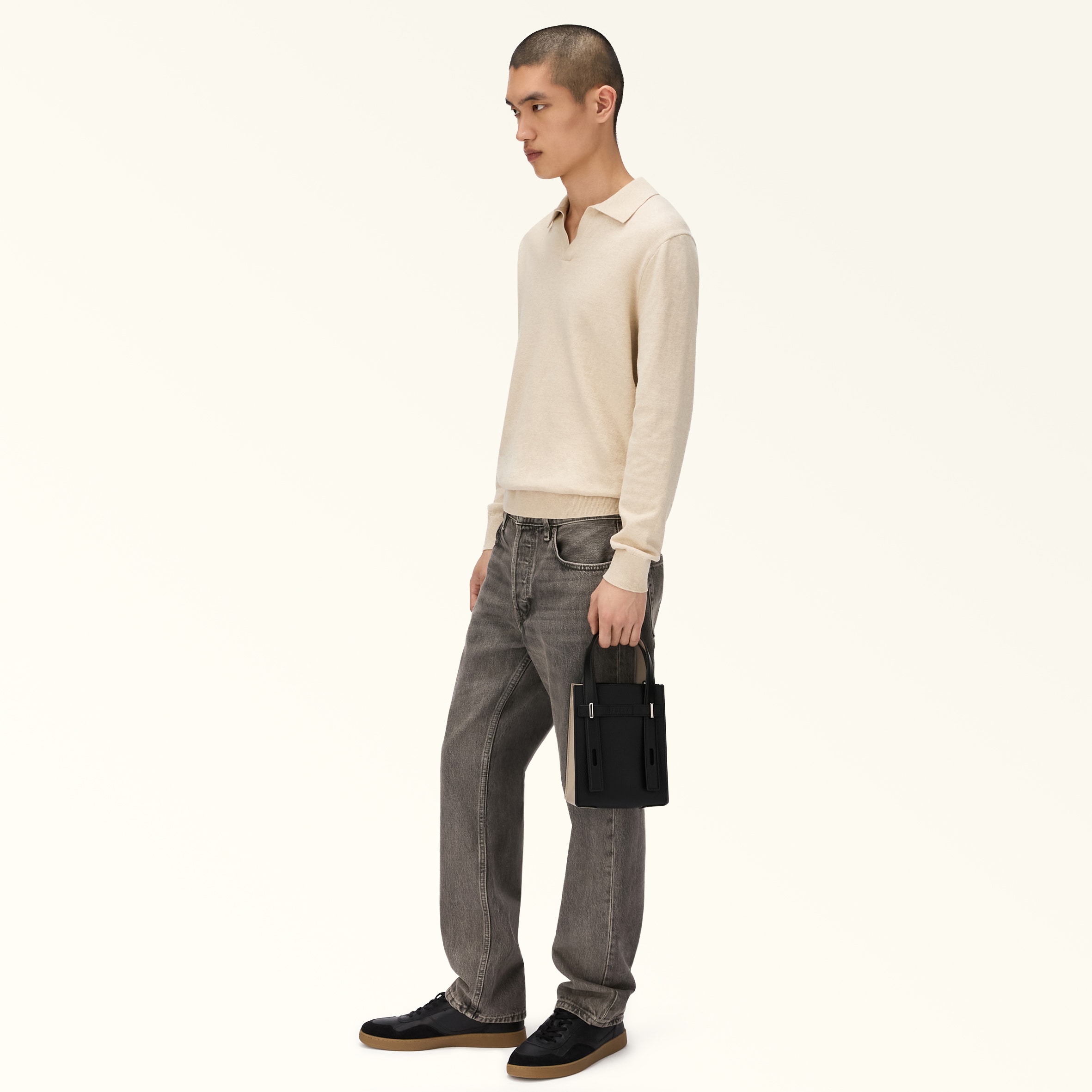 クロスボディ MINI NERO+LINEN Furla Man Giove | Furla JP