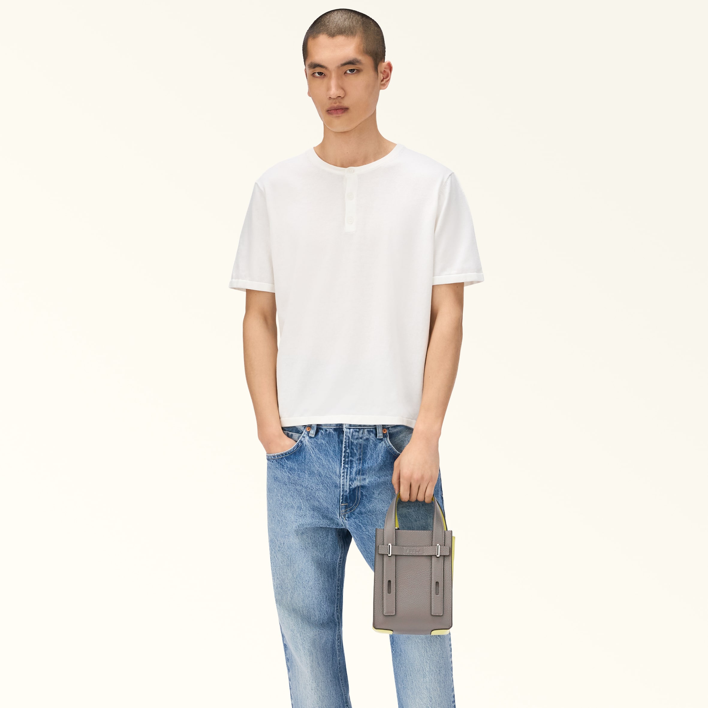 Crossbody MINI Urban Gray Furla Man Giove