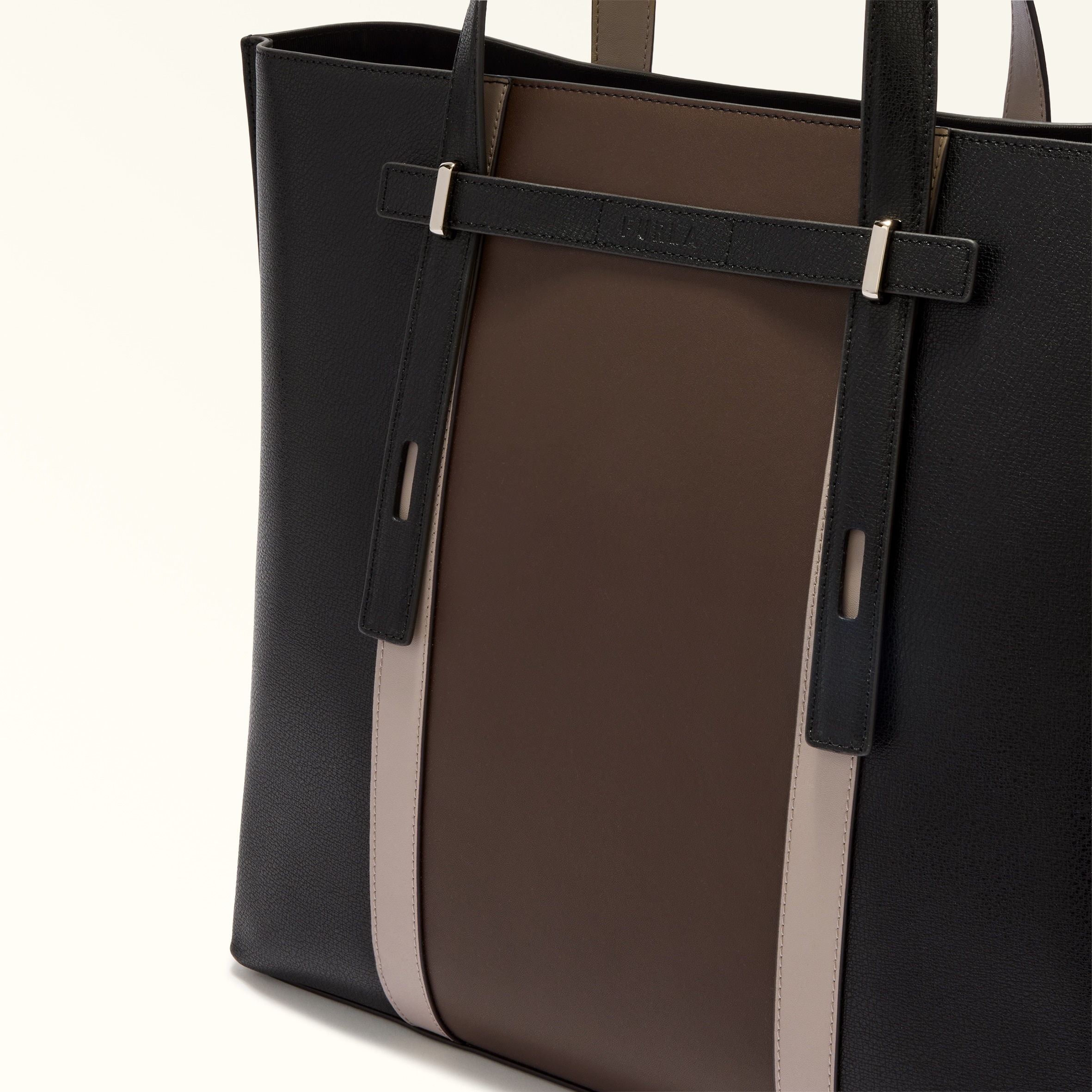 トートバッグ XL TONI NERO+LINEN Furla Man Giove | Furla JP