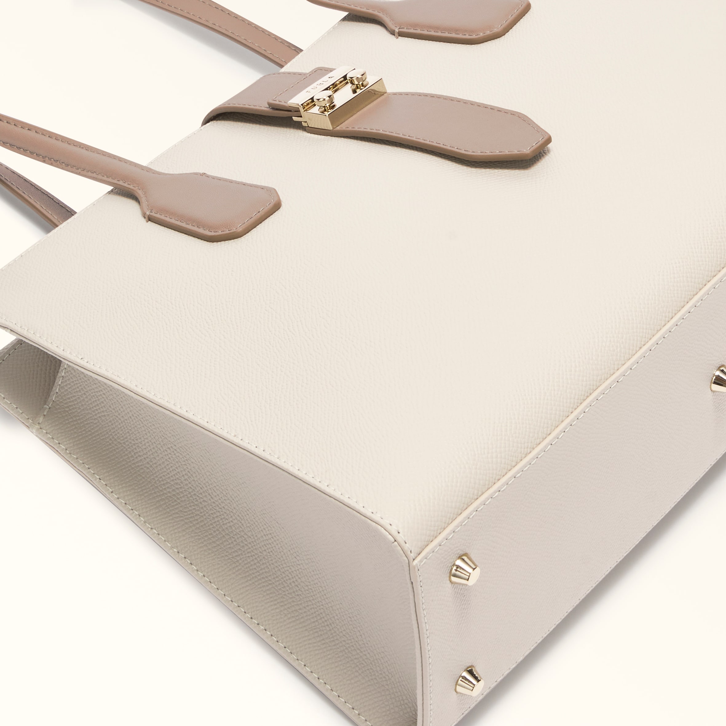 Tote M PERLA e+STUCCO GRAY Furla Metro | Furla US