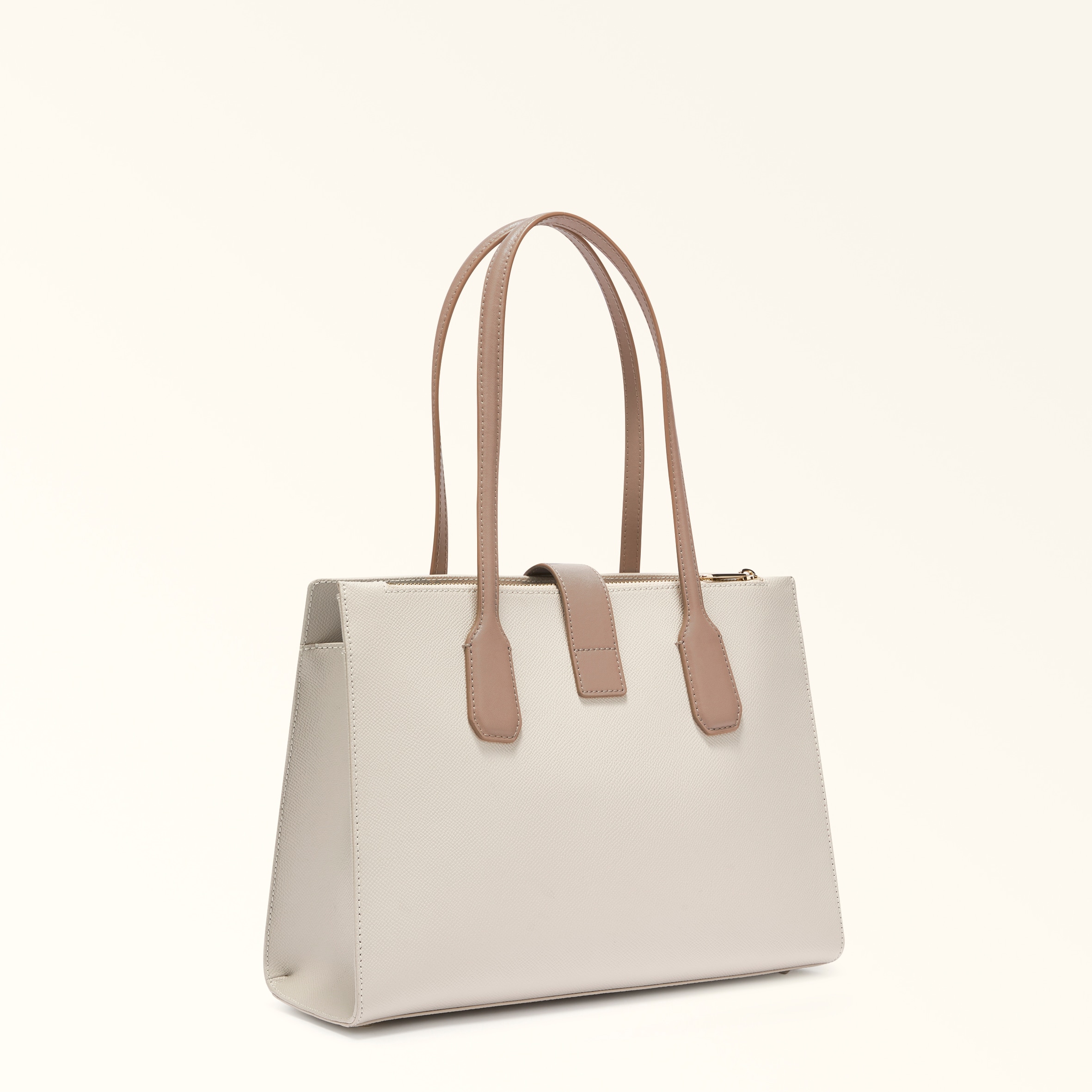 Tote M PERLA e+STUCCO GRAY Furla Metro | Furla US