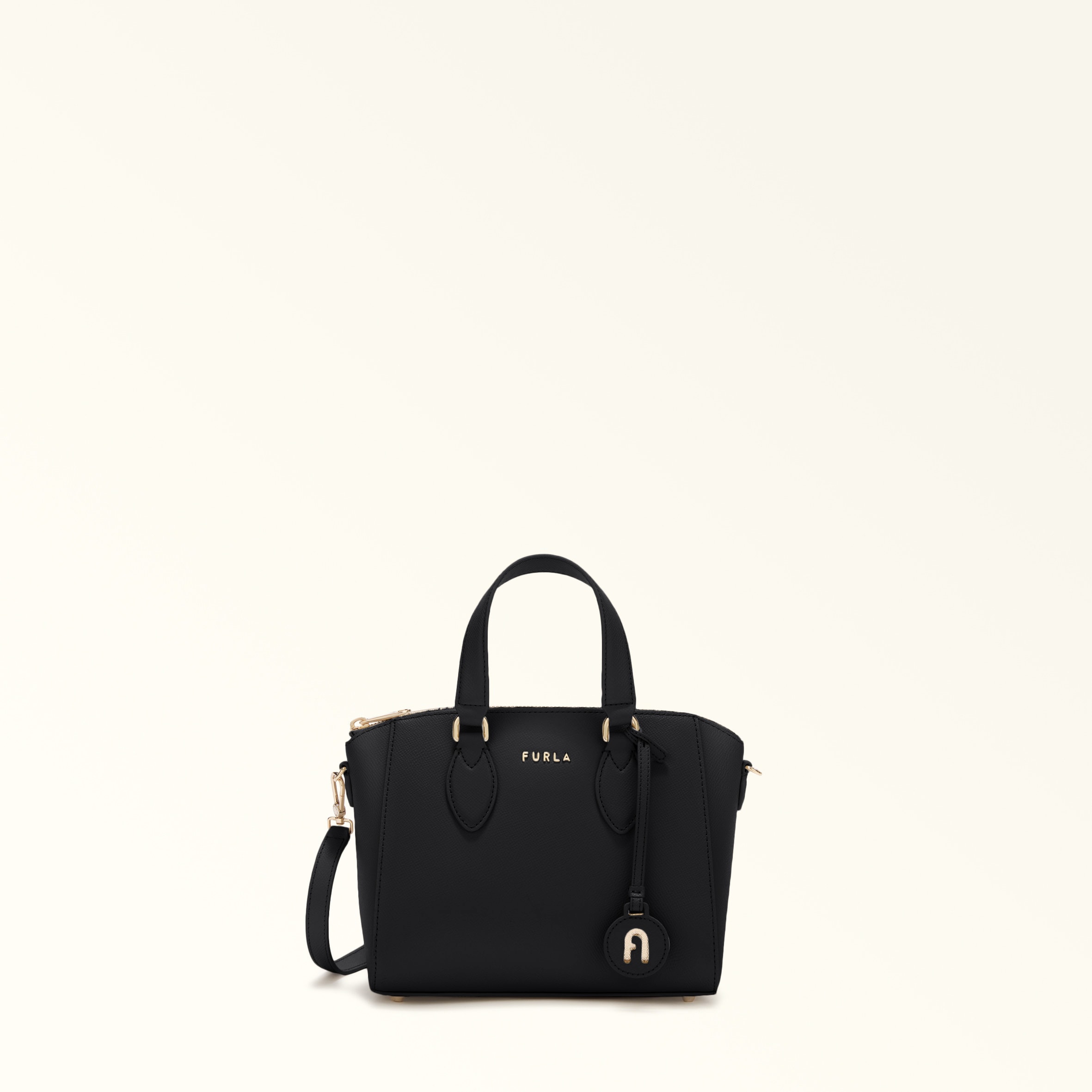 サッチェルバッグ MINI NERO Furla Minerva | Furla JP