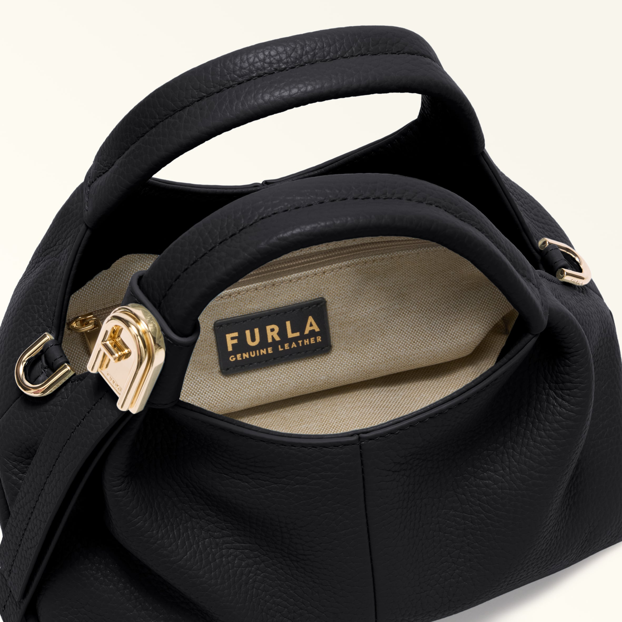 Borsa A Spalla S Nero Furla Planeta