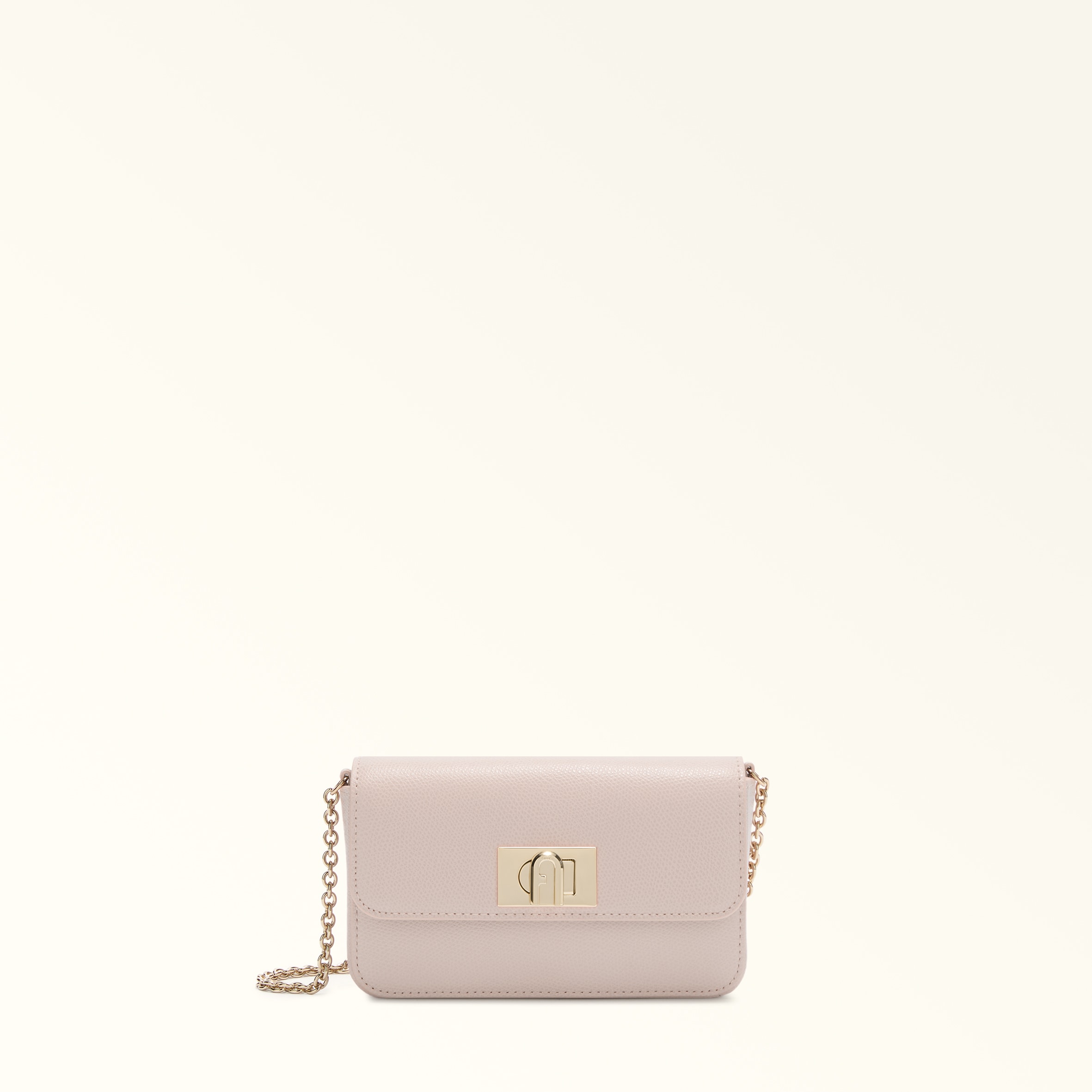 美品✨FURLA 1927 ミニ クロスボディ ロゴ ターンロック ゴールド金具 FURLA（フルラ） ショルダーバッグ 1927 MINI CROSSBODY TOP HANDLE