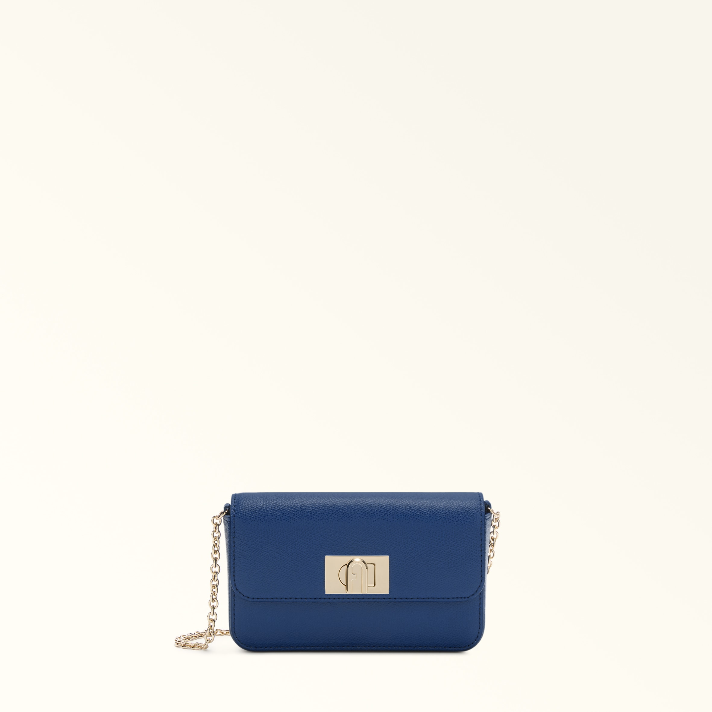 Furla Indigo 1927 Mini Bag M Textured Leather Woman