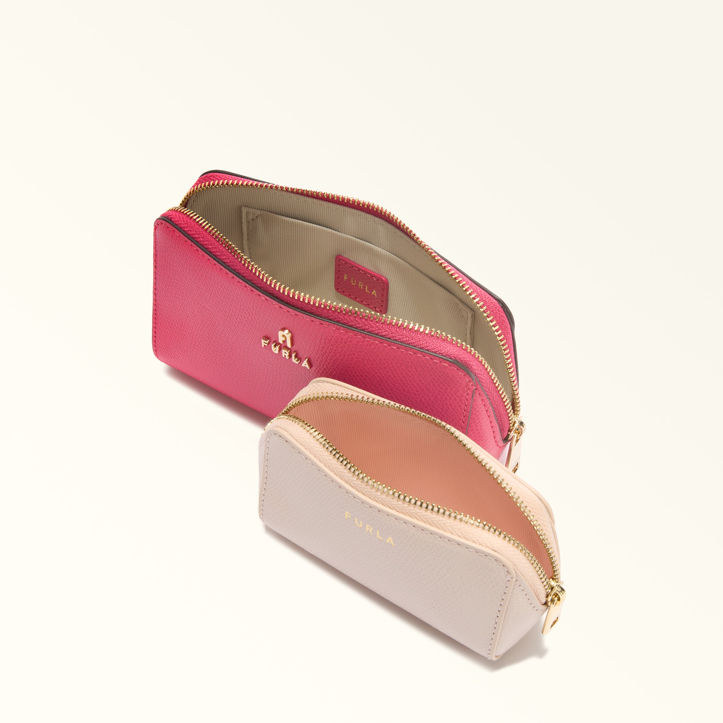 Cosmetic Case VELVET PINK+COROLLA Furla Camelia | Furla US