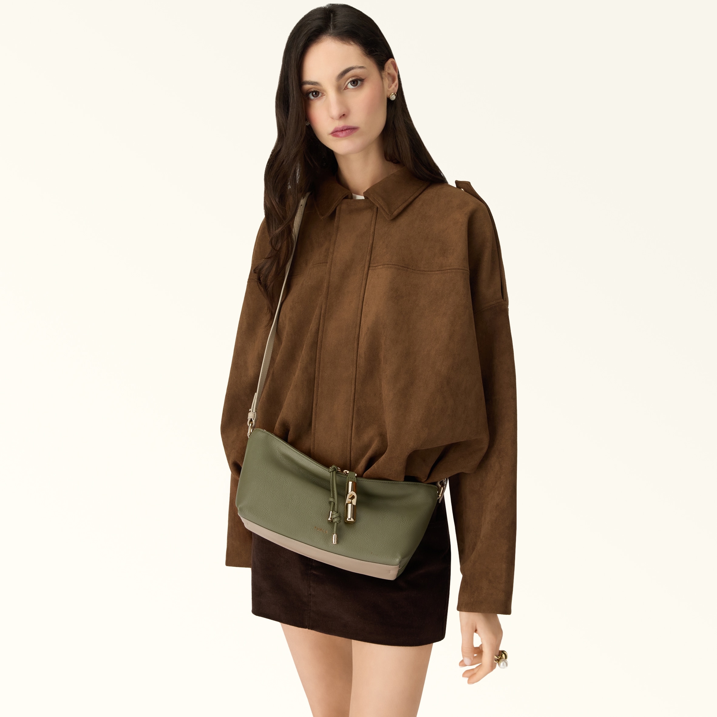 【FURLA】パテントショルダーバッグ FURLA（フルラ） バッグ レディース ショルダーバッグ 2way 斜めがけ