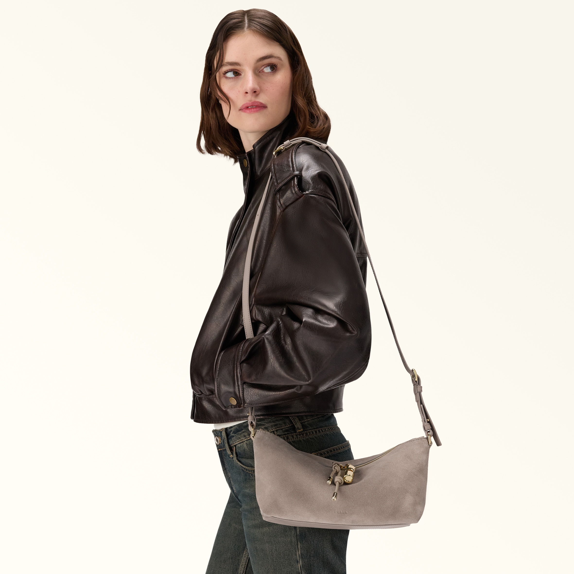 Shoulder Bag TONI LINEN Furla Debby | Furla EE