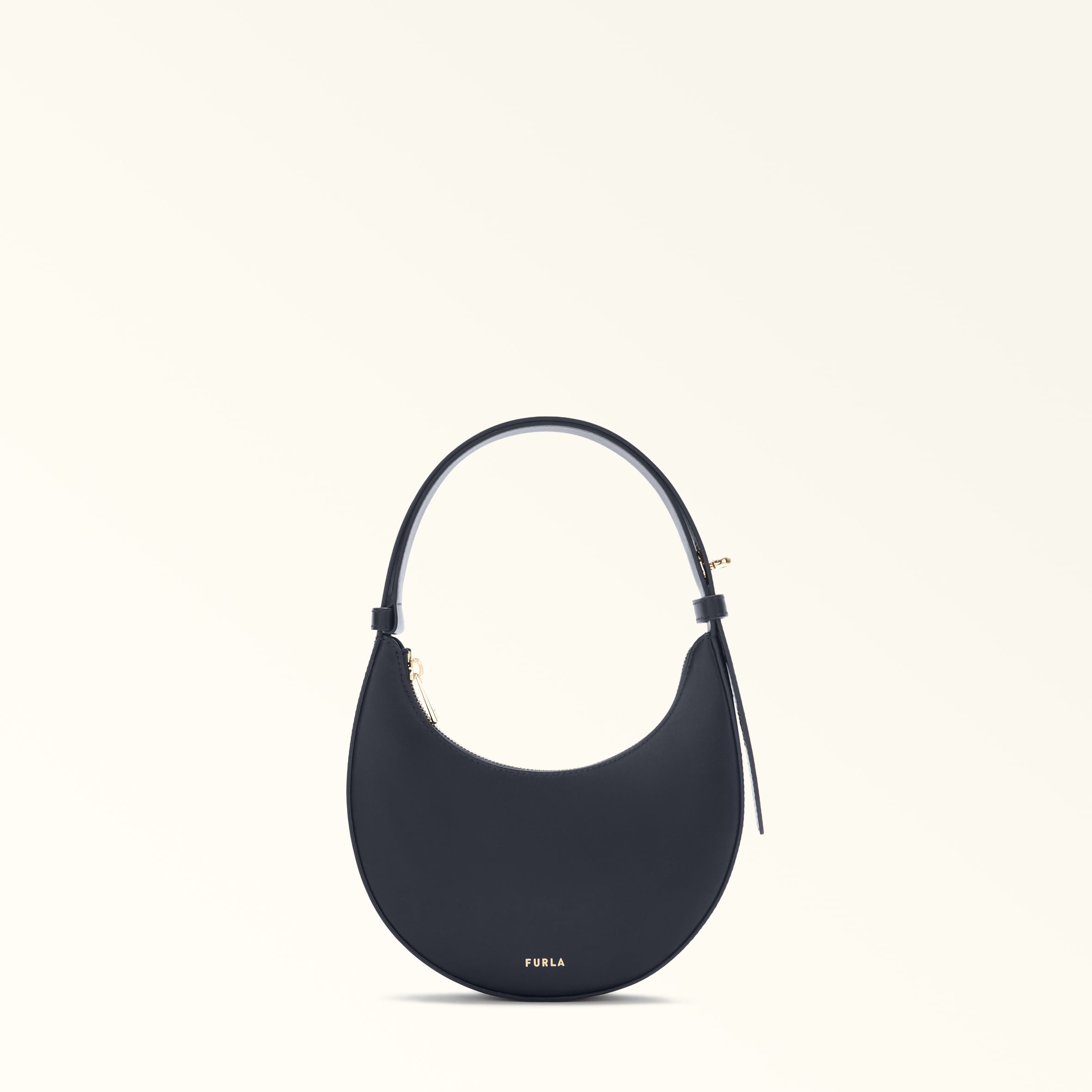 Furla Donna Blu Delizia Borsa Mini Xl Ink E Pelle Di Vitello Morbida