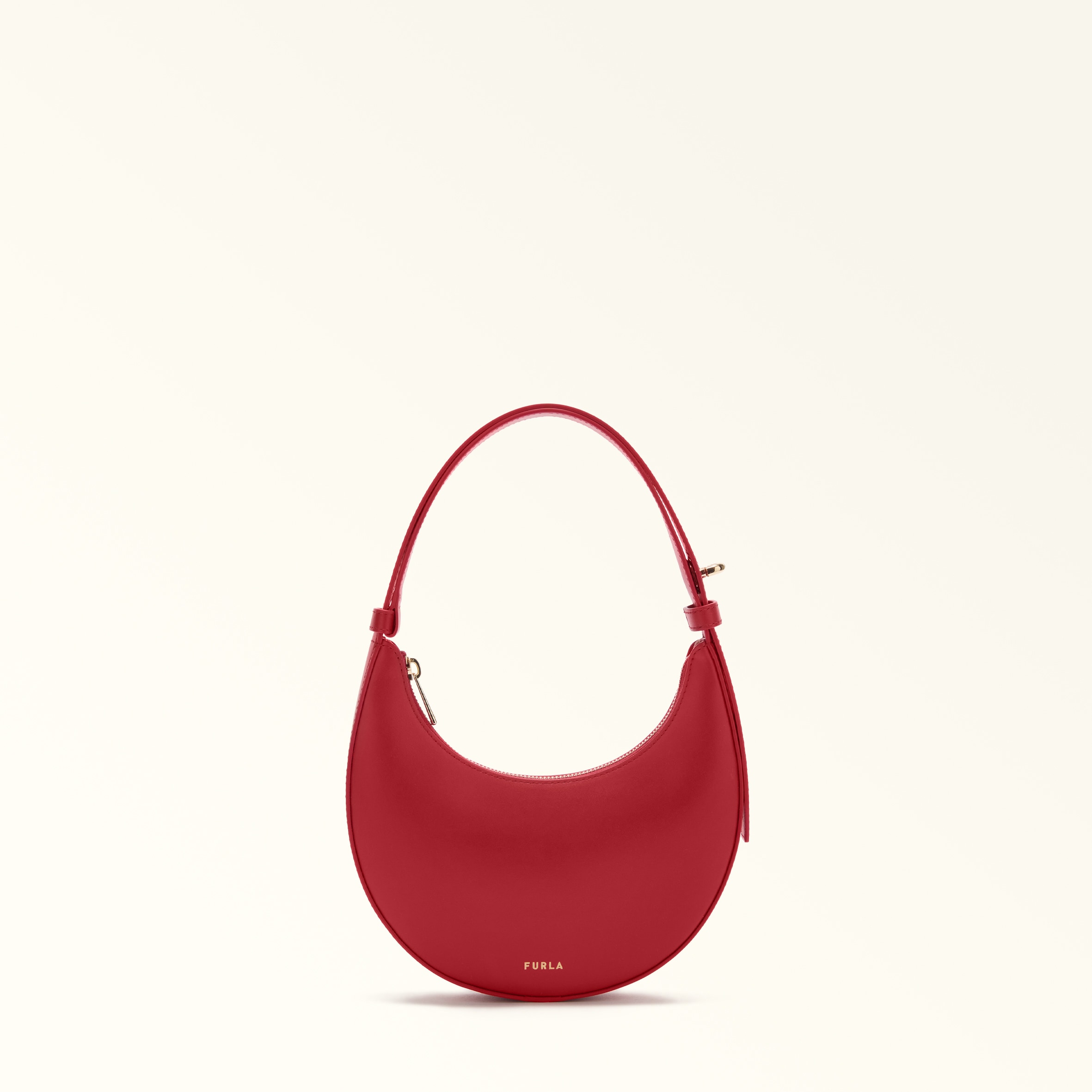 Furla Delizia Mini Bag M1 Red Red Soft Calf Leather Woman