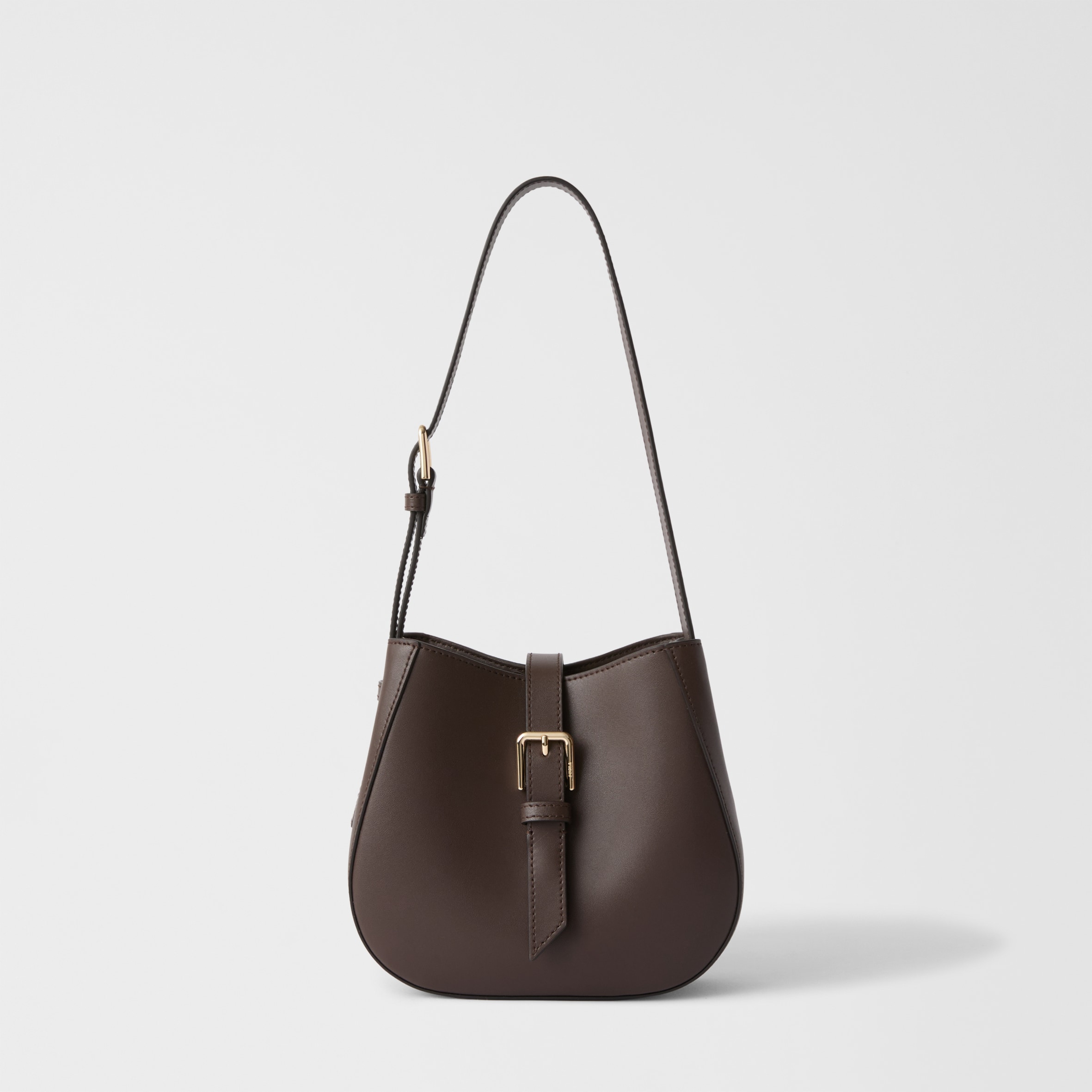 Furla Donna Marrone Dora Borsa A Secchiello Cioccolato Pelle Di Vitello Sidney