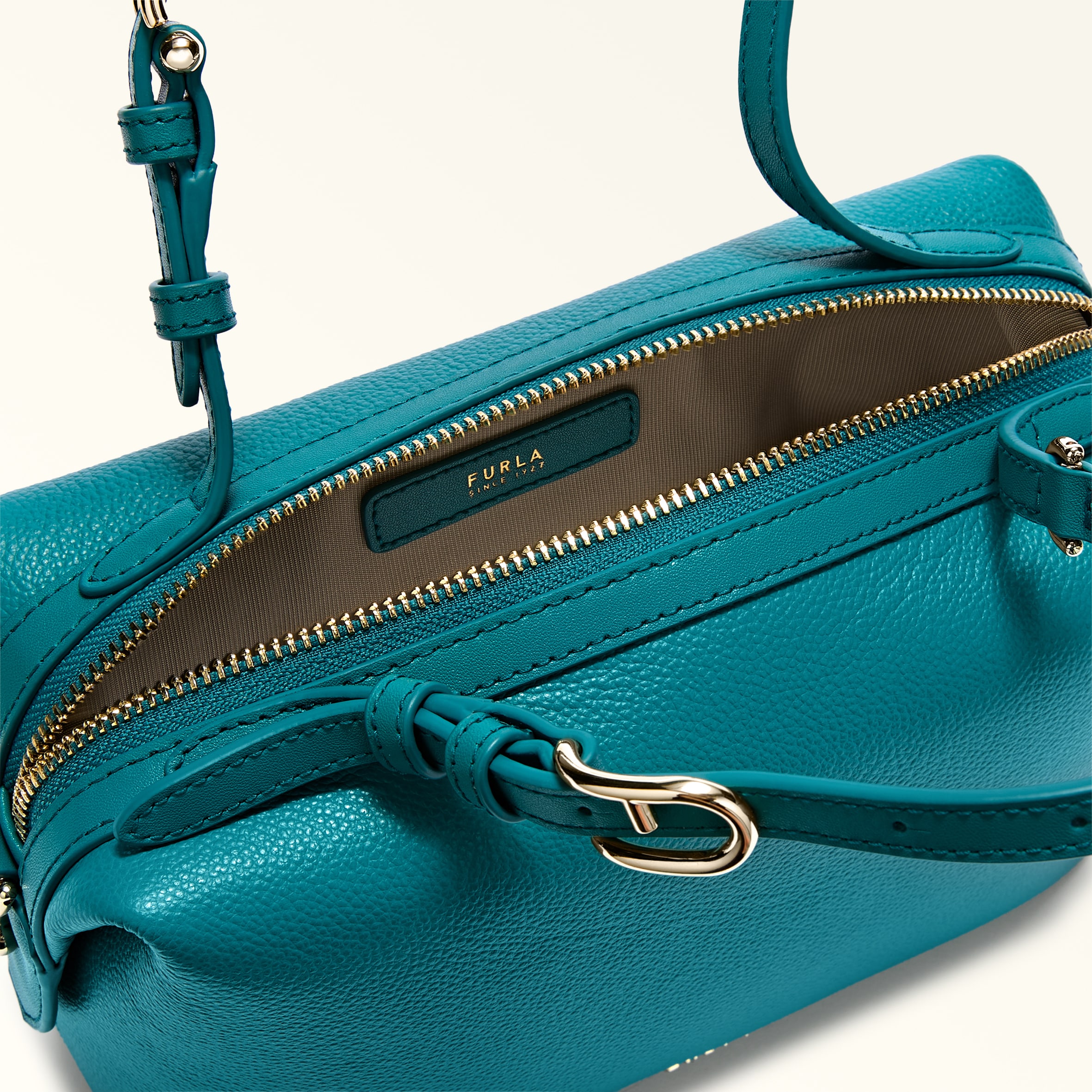 Boston Bag AMATORE BLUE Furla Double | Furla US