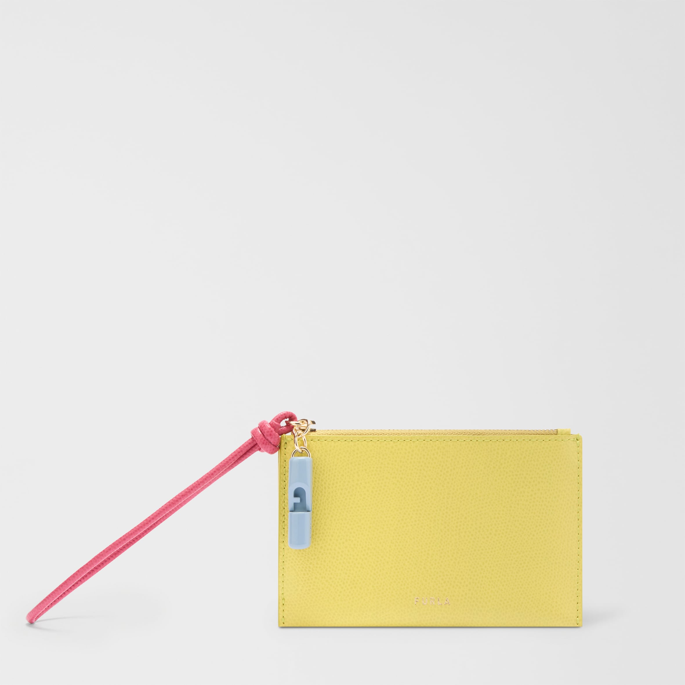 Furla Donna Iride Busta Toni M Yellow Multicolore Pelle Stampata