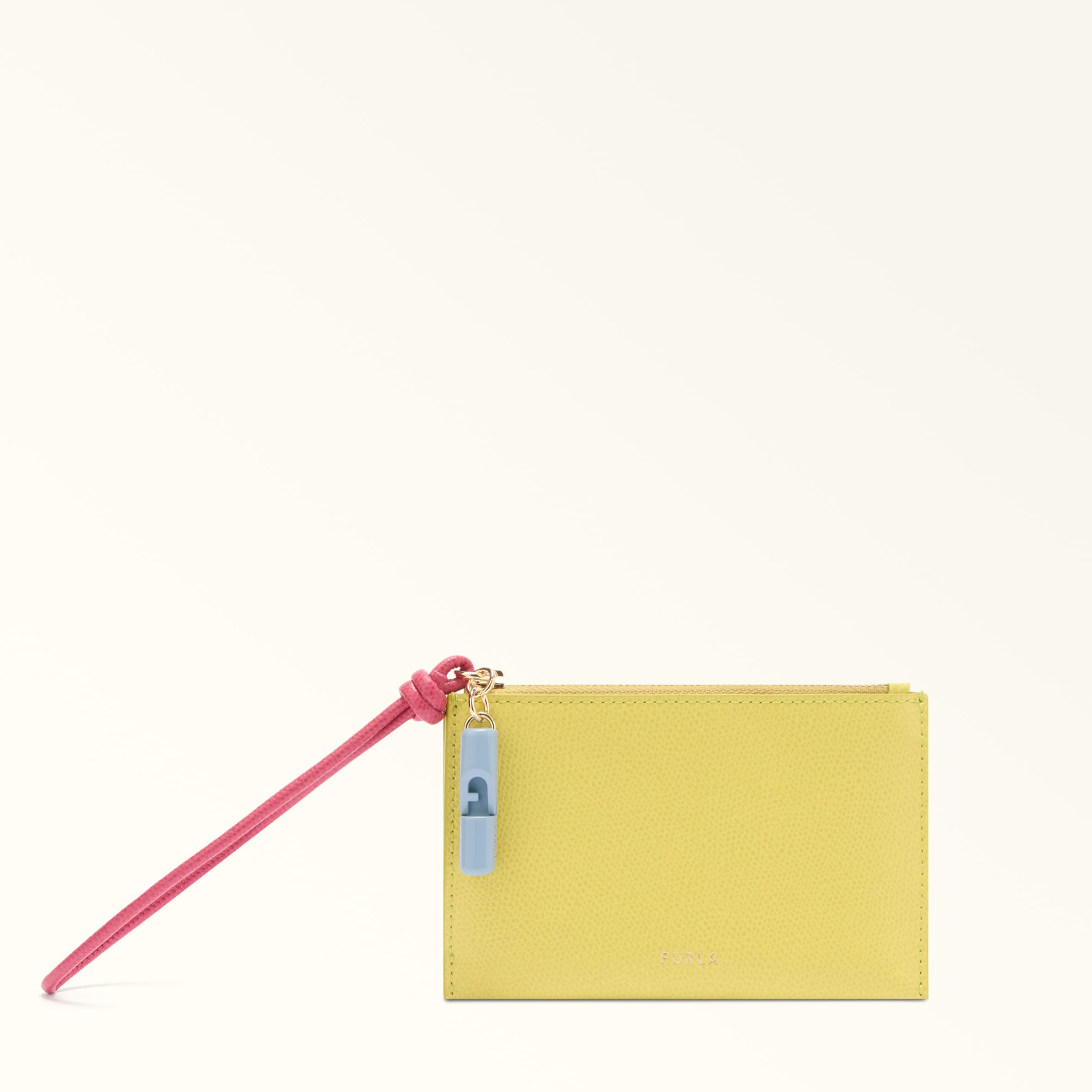 Furla Donna Iride Busta Toni M Yellow Multicolore Pelle Stampata
