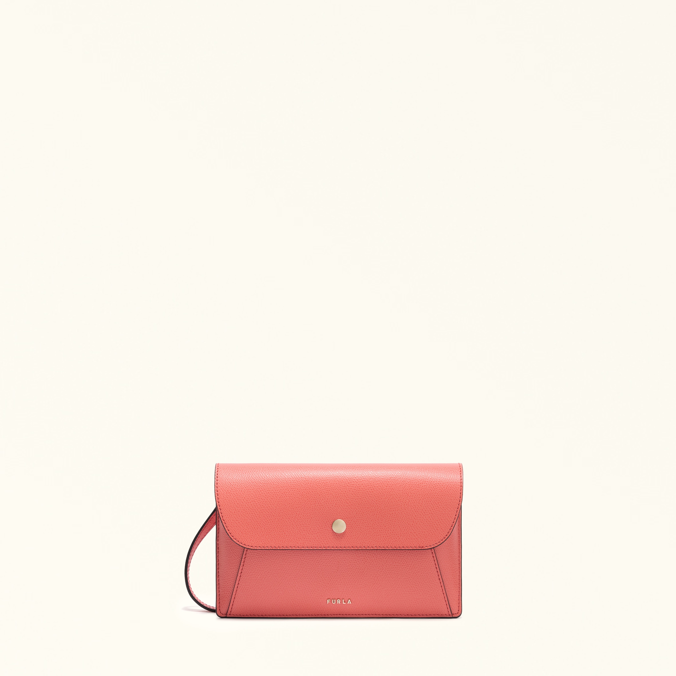 yua♡ FURLA メトロポリス オレンジ FURLA フルラ メトロポリス ミニクロスボディ チェーン ショルダー