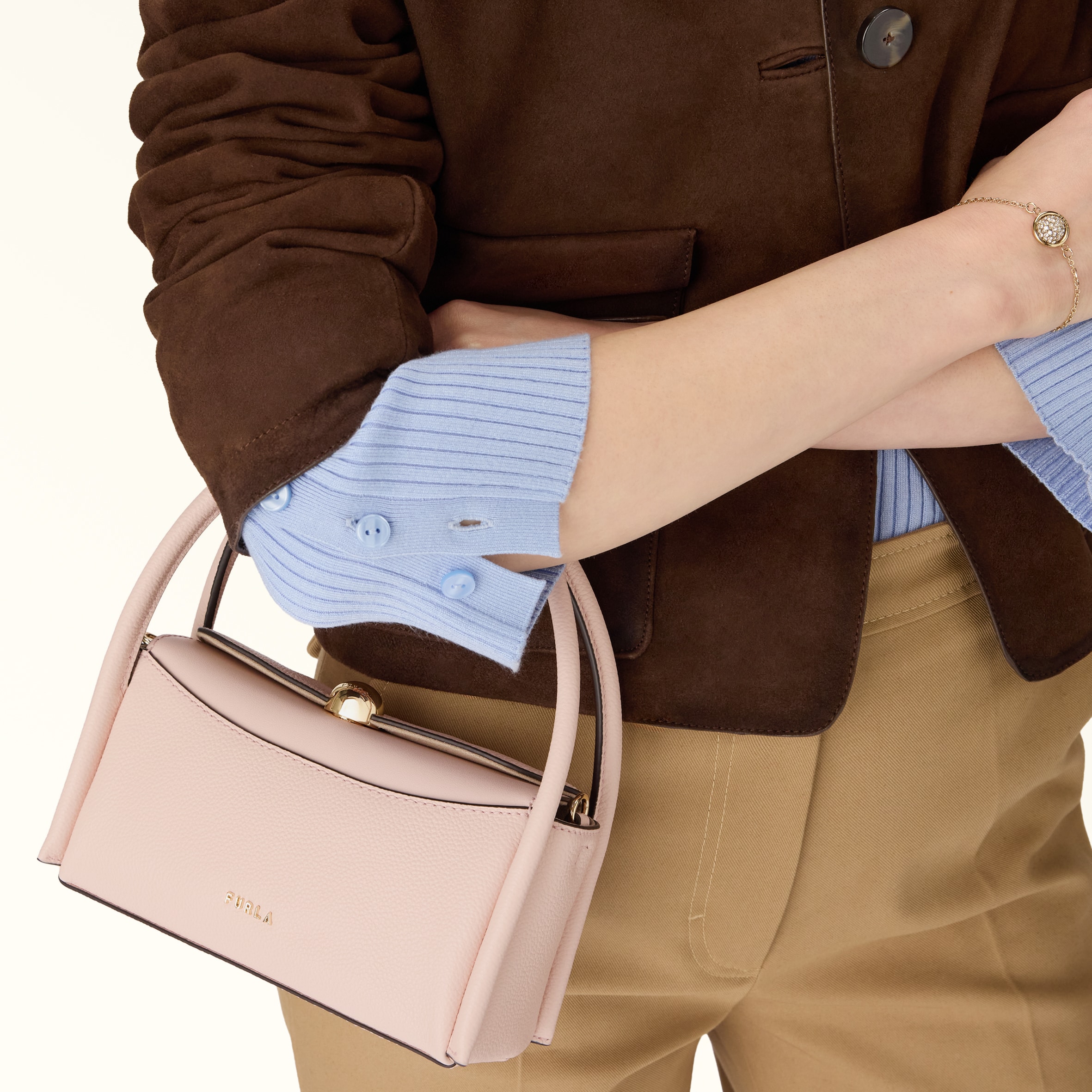 Boston Bag DUSTY PINK Furla Nicole | Furla US