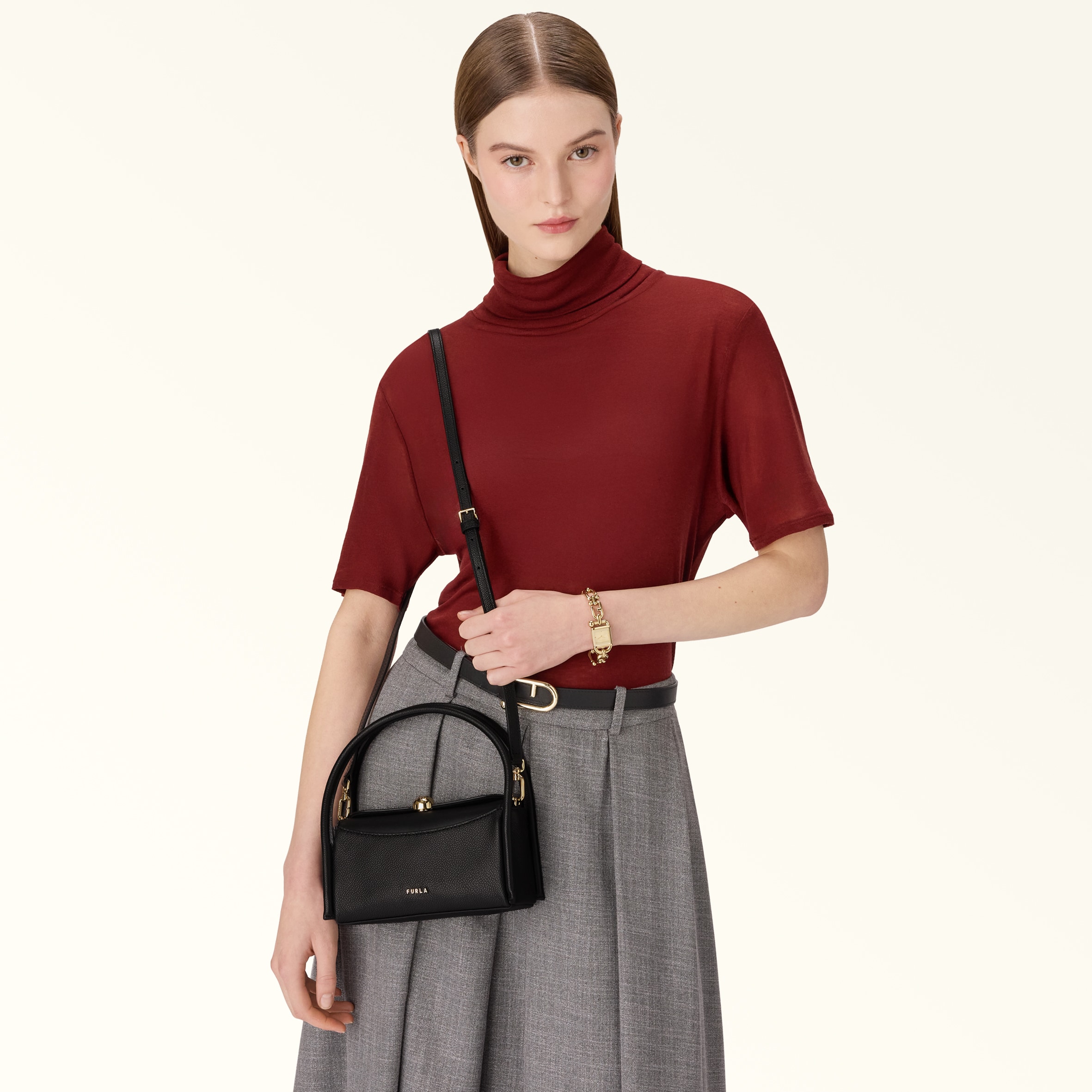 ボストンバッグ NERO Furla Nicole | Furla JP