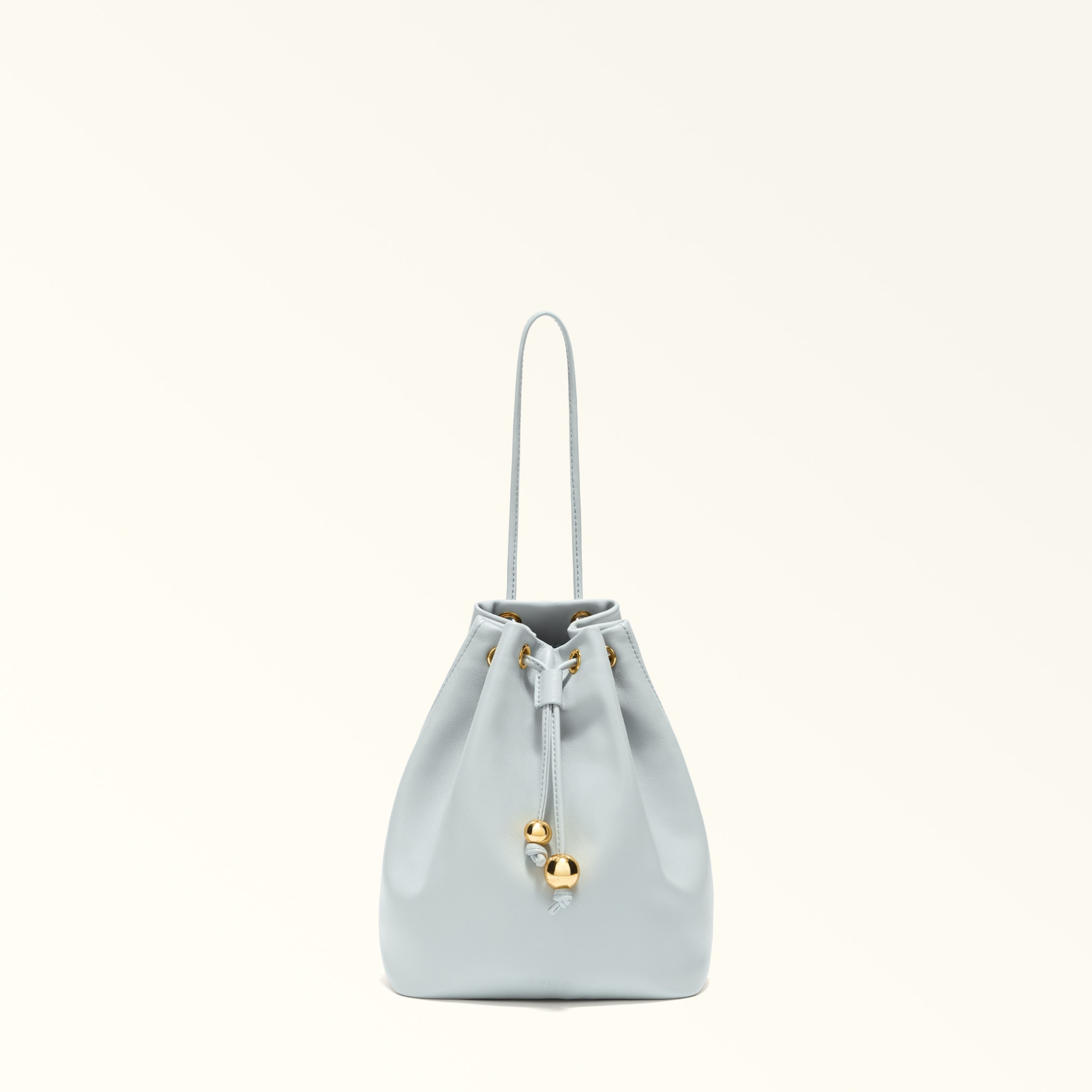 Furla Blue Sfera Soft Mini Bag S Artemisia Nappa Leather Woman