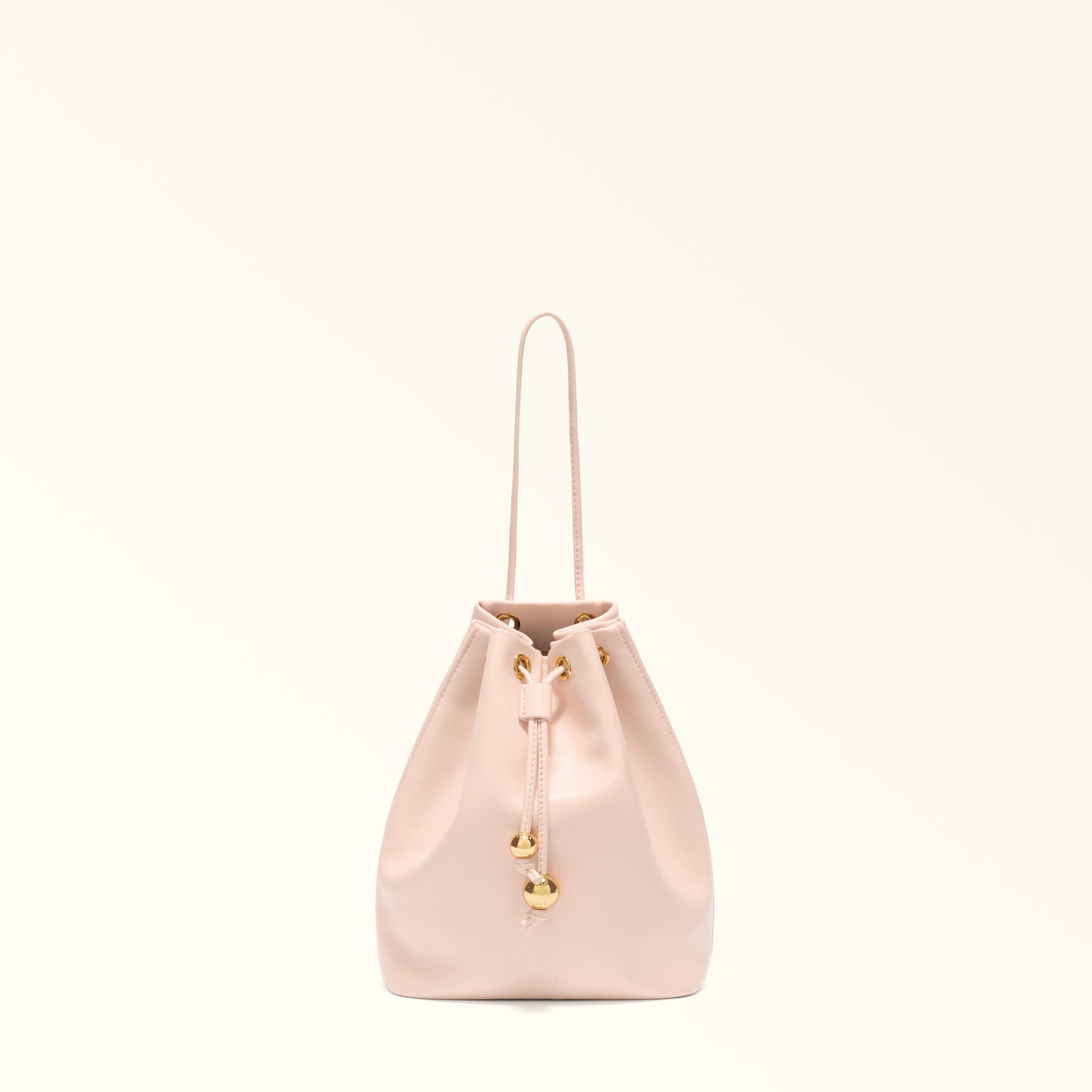 Furla Donna Rosa Sfera Soft Borsa Mini Dusty Pink Pelle Nappa