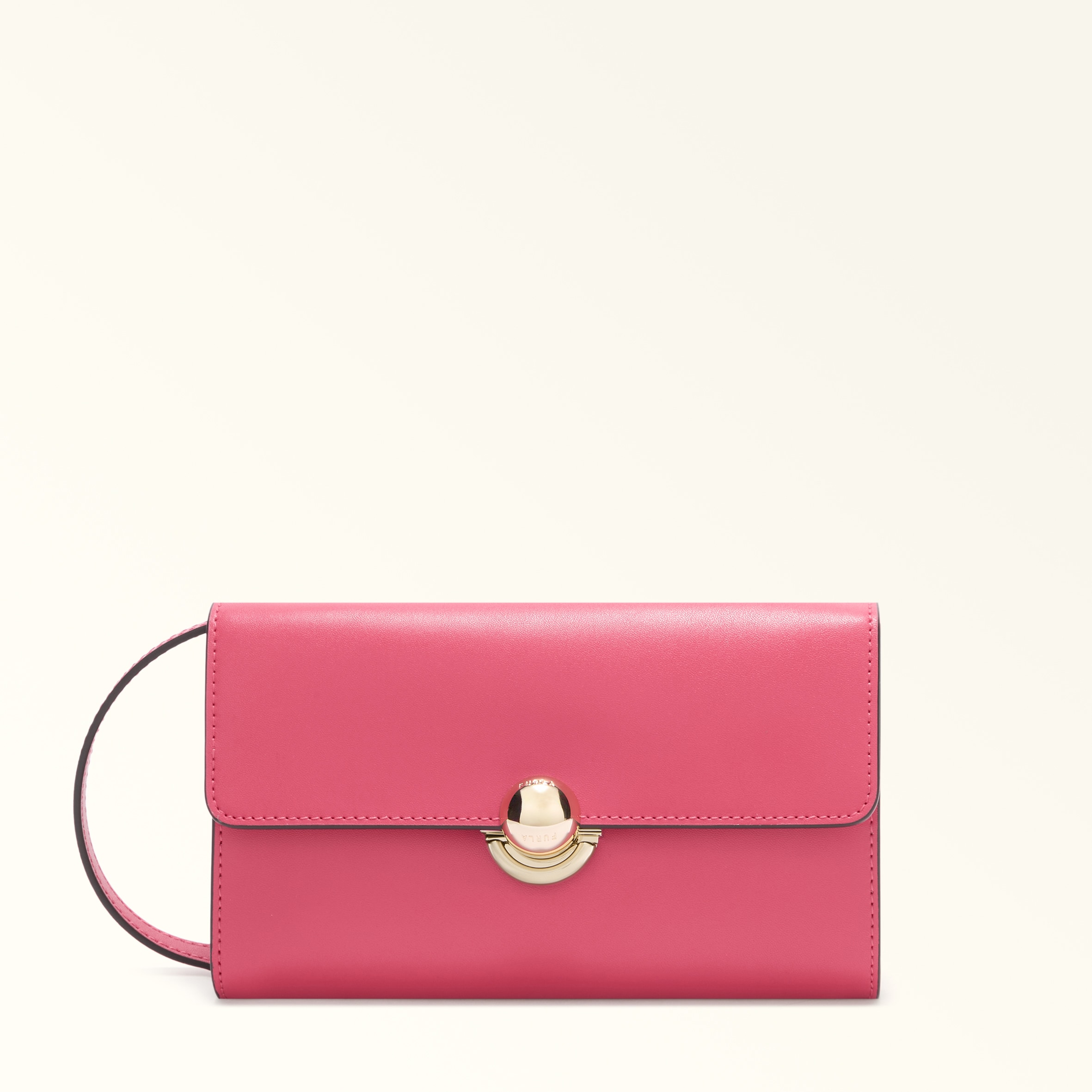 Furla Sfera Borsa Mini Velvet Pink Rosa Pelle Di Vitello Sidney Donna